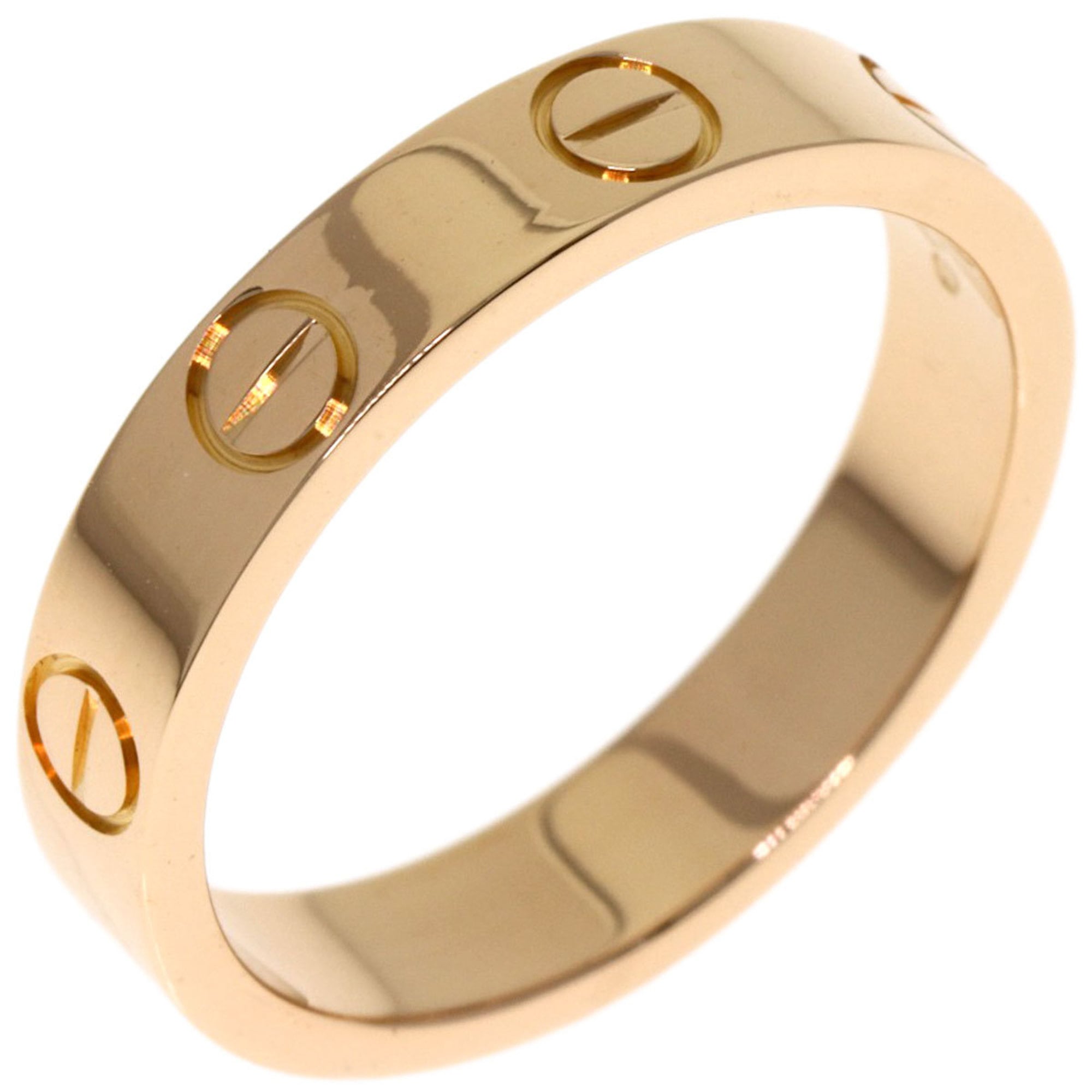 Cartier Love Pink Pink Gold (18K) Band Ring (Pre-Owned)