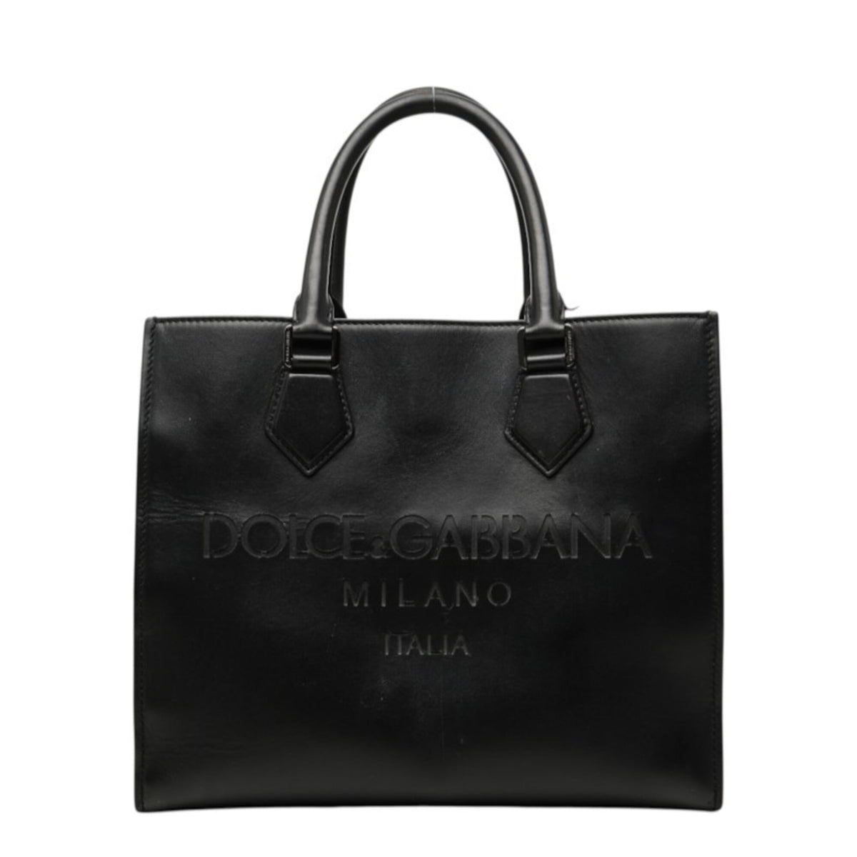 Dolce & Gabbana Black Leather Handbag (Pre-Owned)
