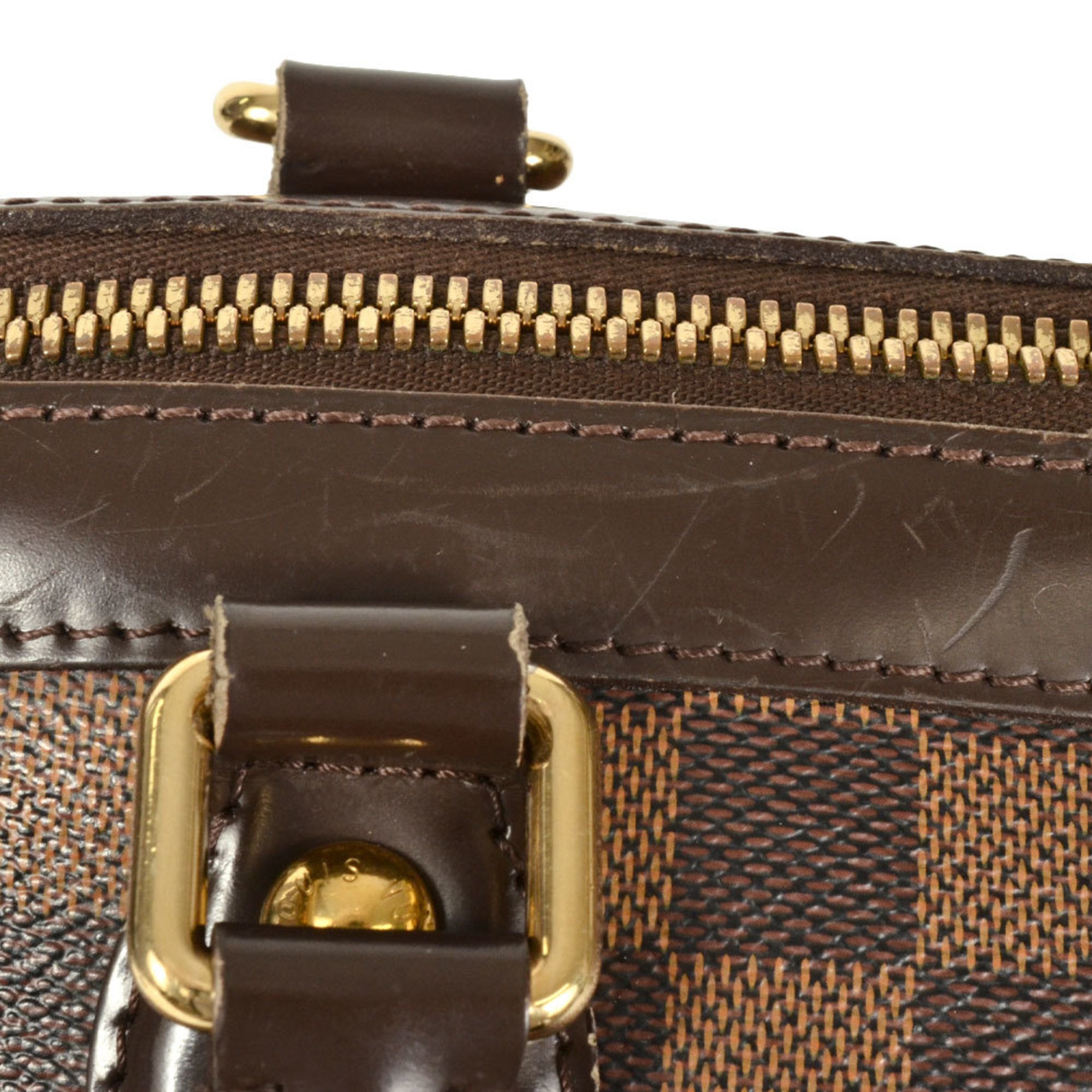 Louis Vuitton Ebene Damier Canvas Handbag (Pre-Owned)
