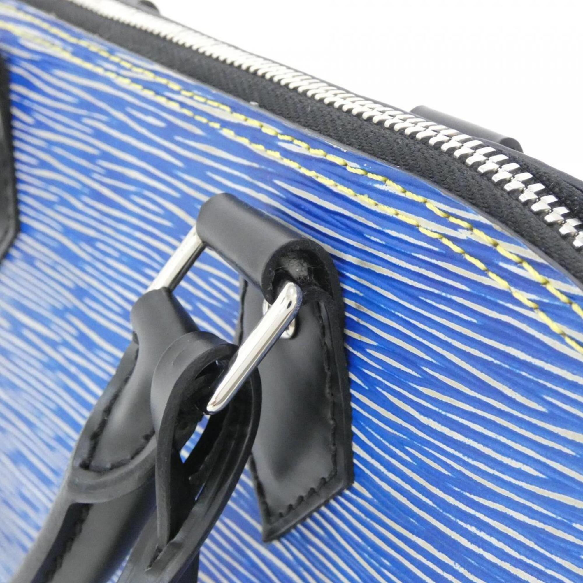 Louis Vuitton Blue Leather Handbag (Pre-Owned)