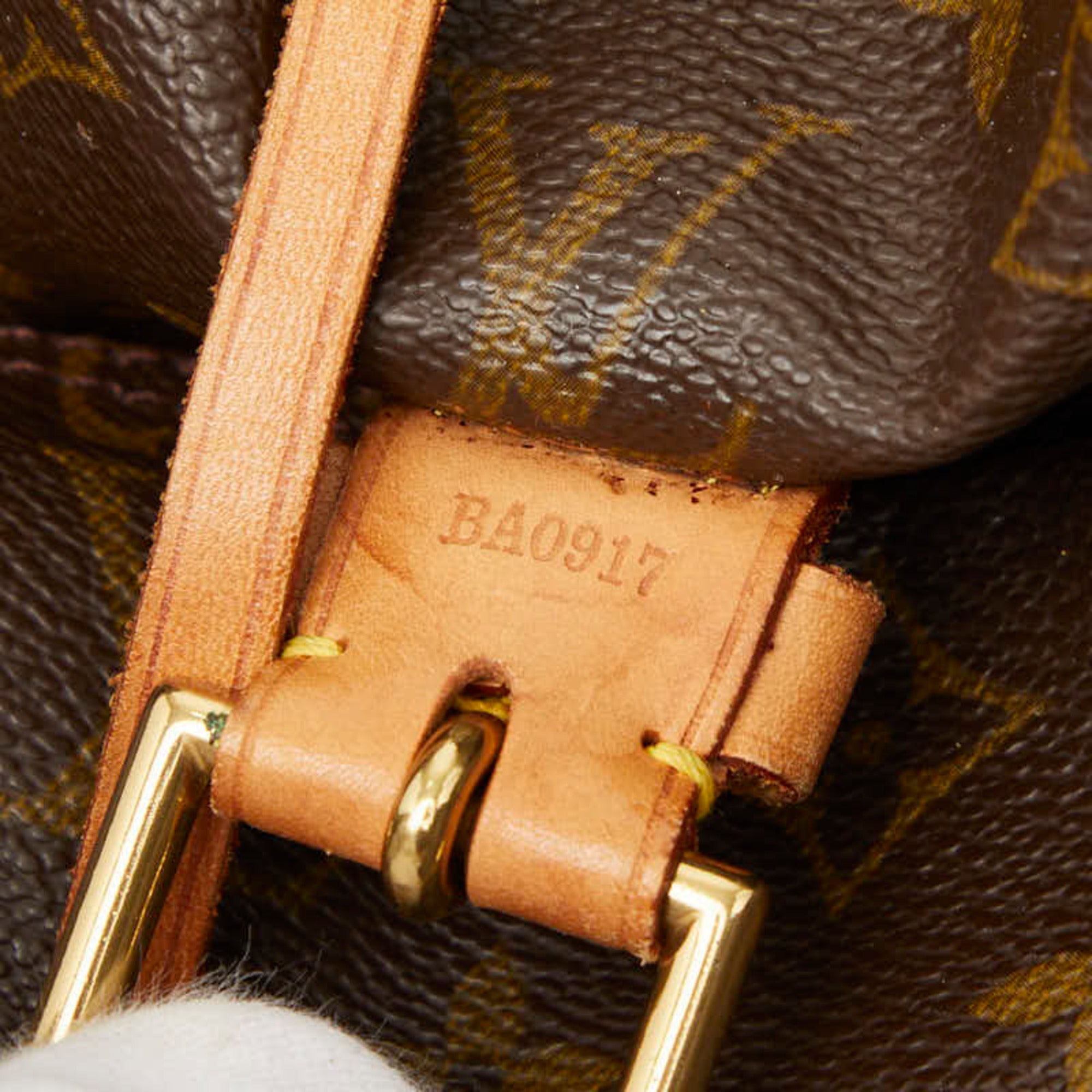 Louis Vuitton Brown Pvc Leather Backpack (Pre-Owned)