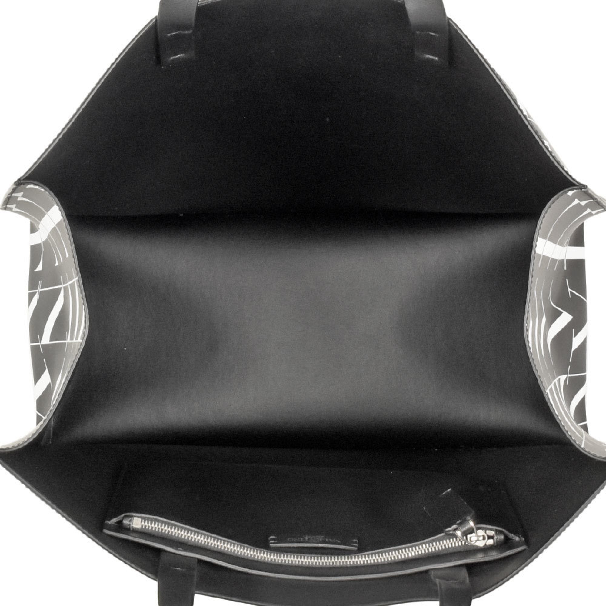 Valentino Black Leather Tote Bag (Pre-Owned)