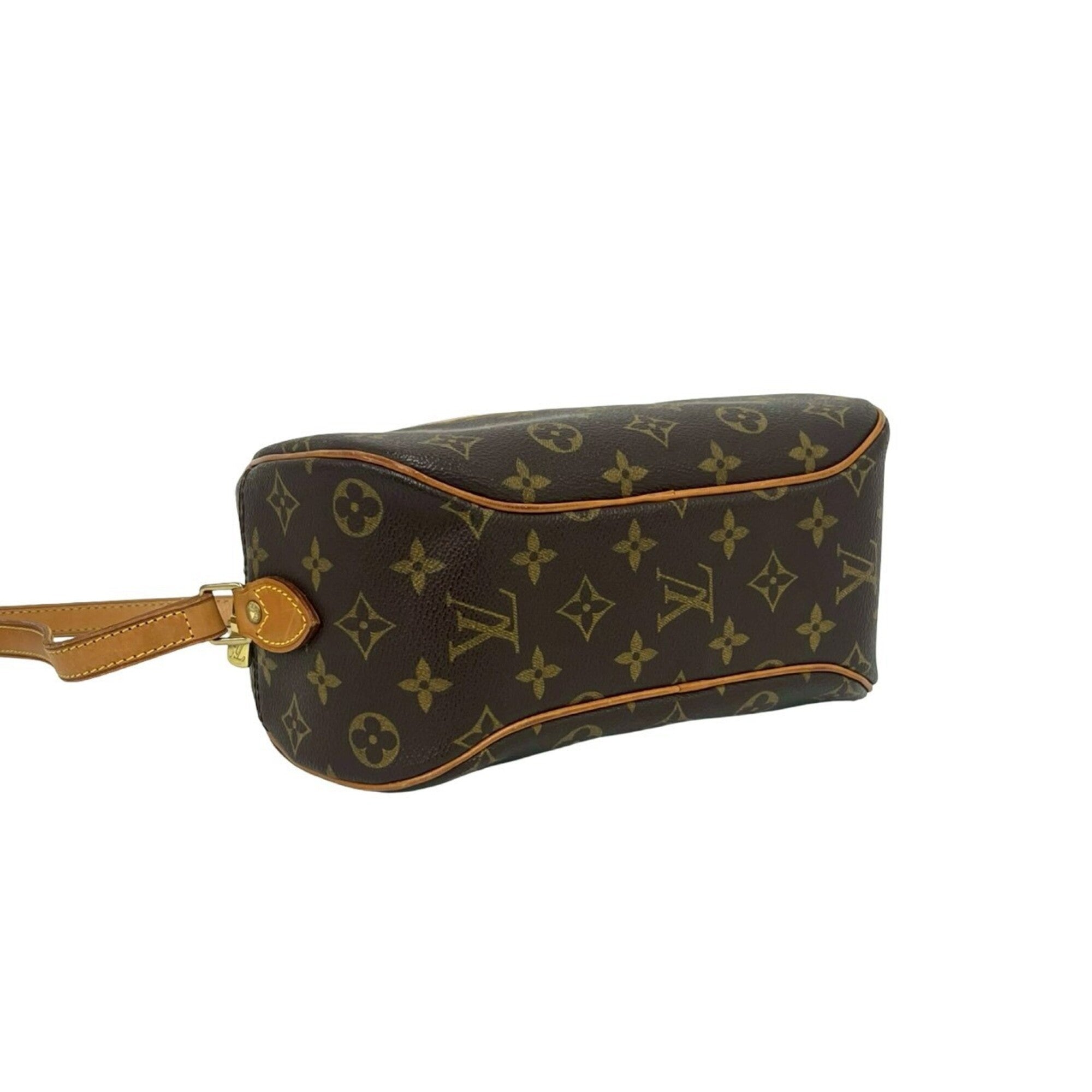 Louis Vuitton Brown Leather Pvc Shoulder Bag (Pre-Owned)