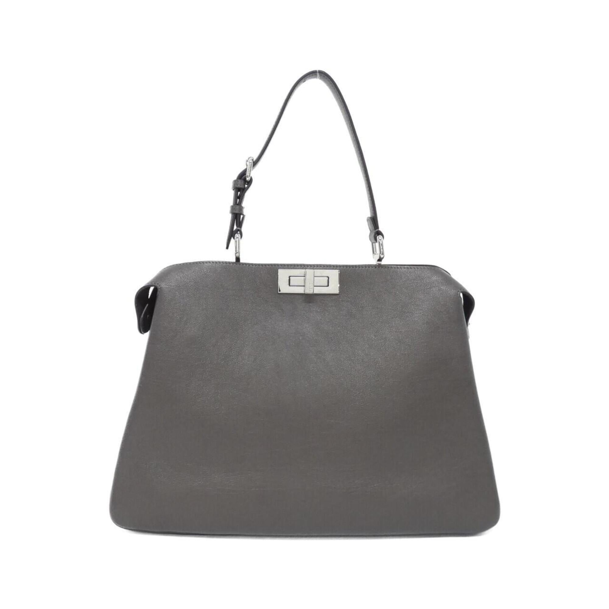 Fendi Beige Leather Handbag (Pre-Owned)