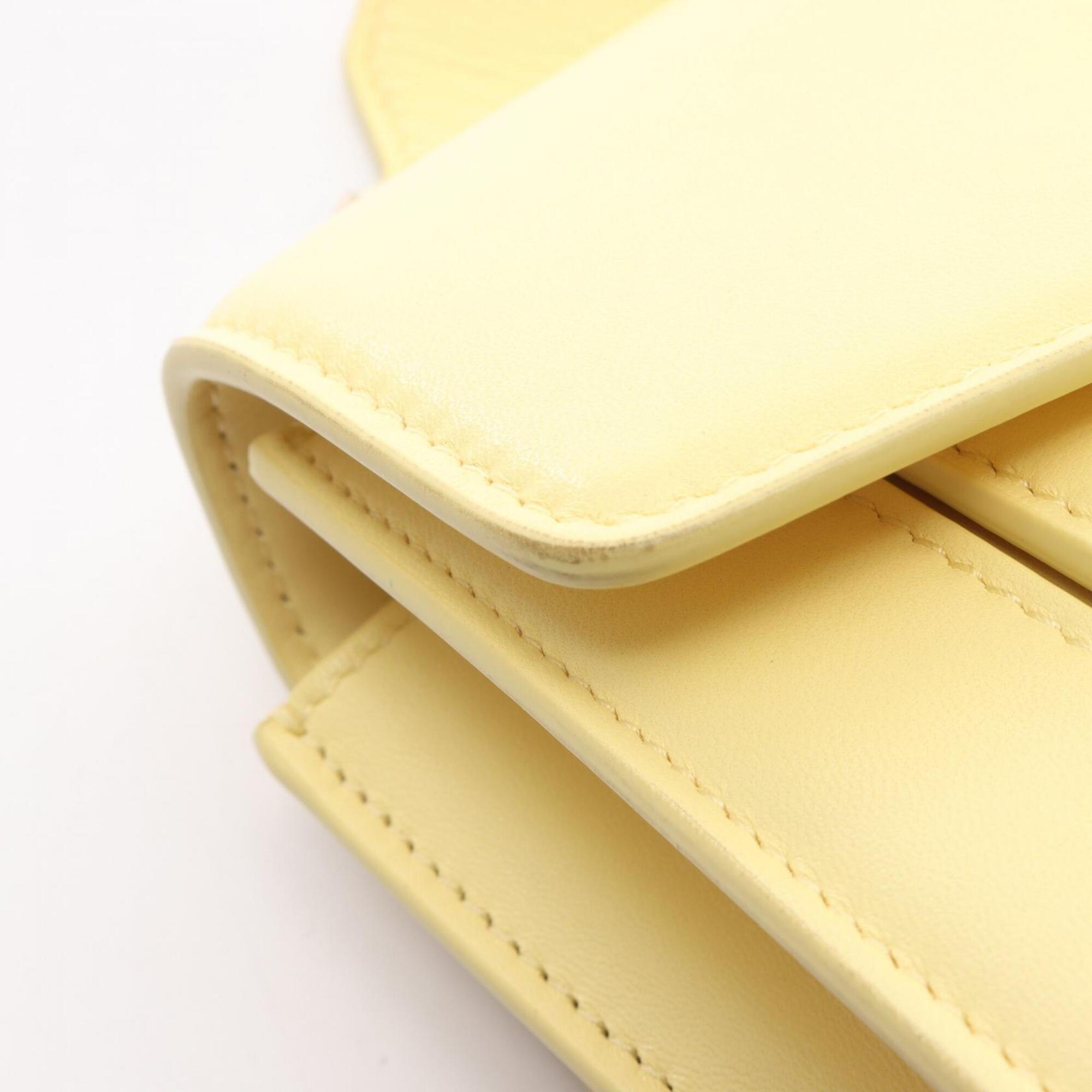 Bvlgari Yellow Leather Handbag (Pre-Owned)