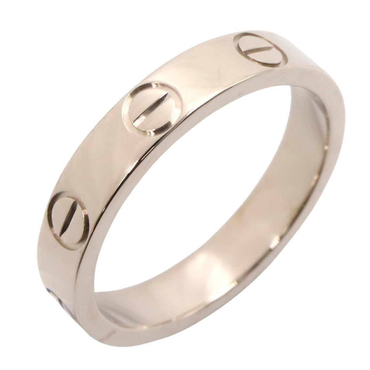 Cartier Silver White Gold (18K) Band Ring (Pre-Owned)