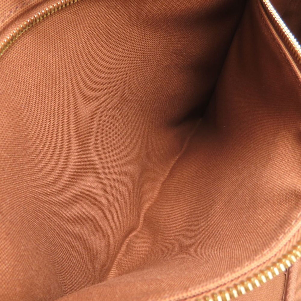 Louis Vuitton Monogram Brown Leather Tote Bag (Pre-Owned)