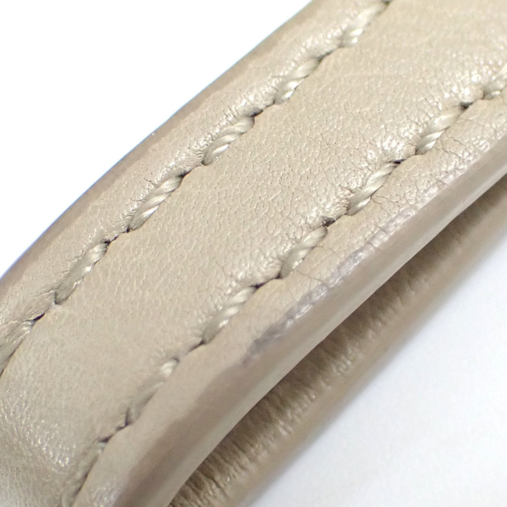 Christian Dior Beige Leather Wallet (Bi-Fold) (Pre-Owned)