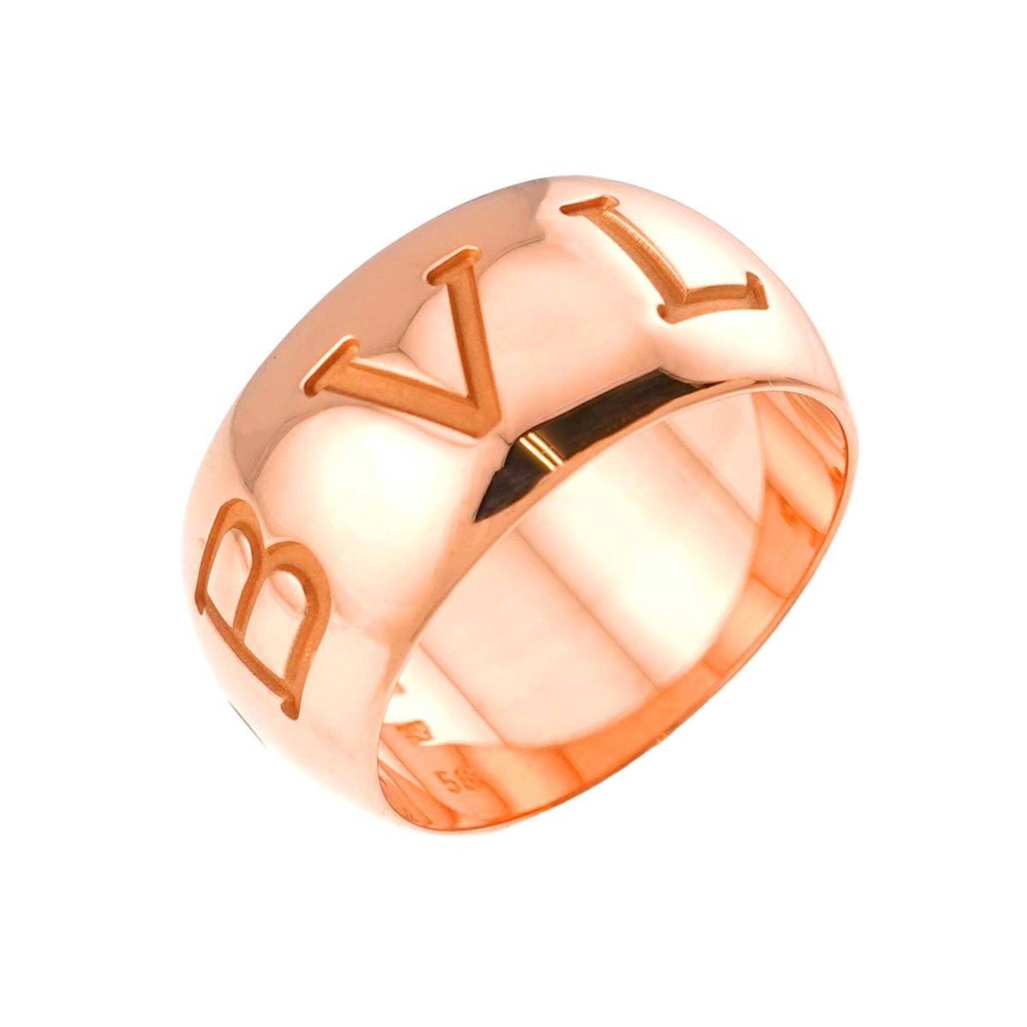 Bvlgari Pink Gold (18K) Band Ring (Pre-Owned)