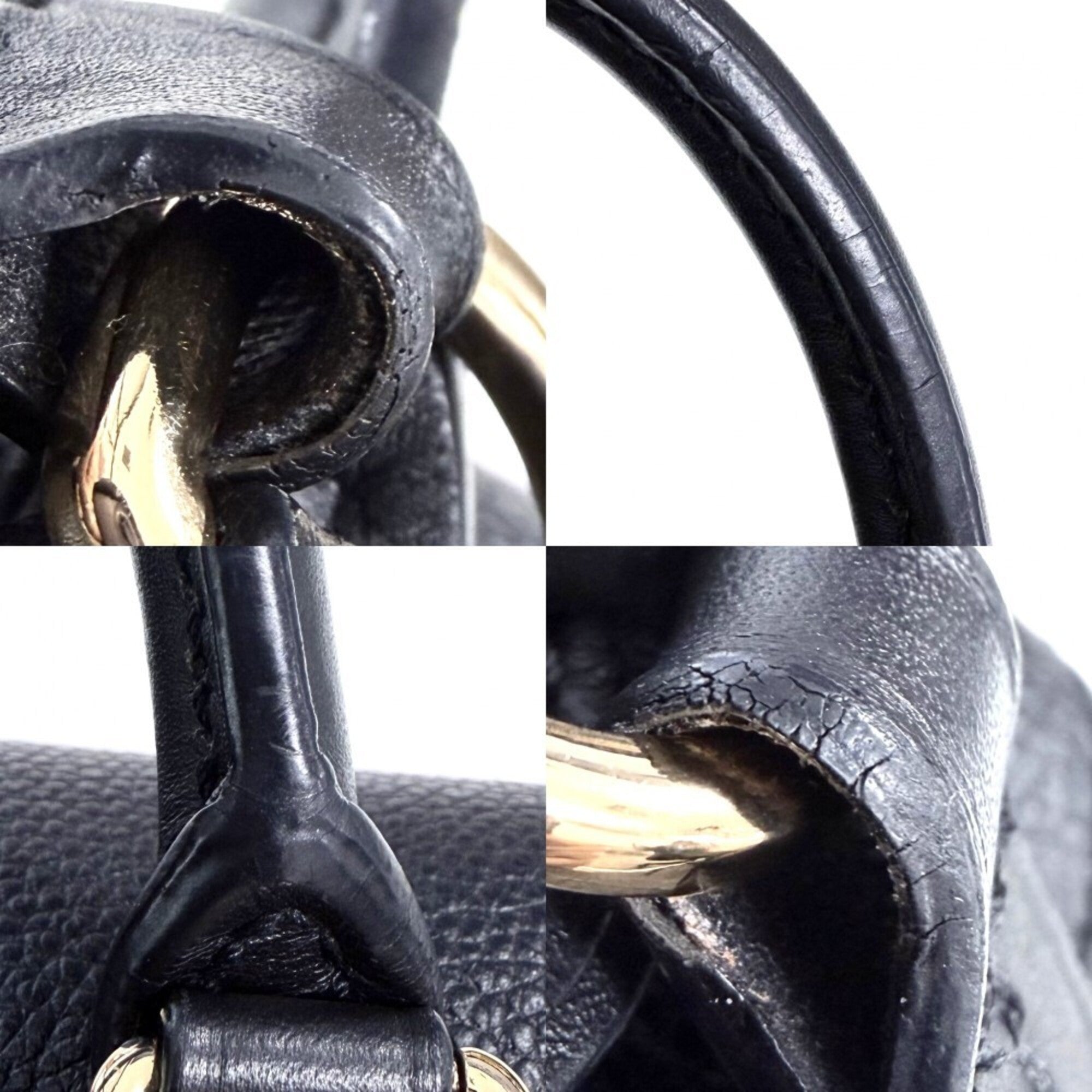 Louis Vuitton Black Monogram Empreinte Backpack (Pre-Owned)