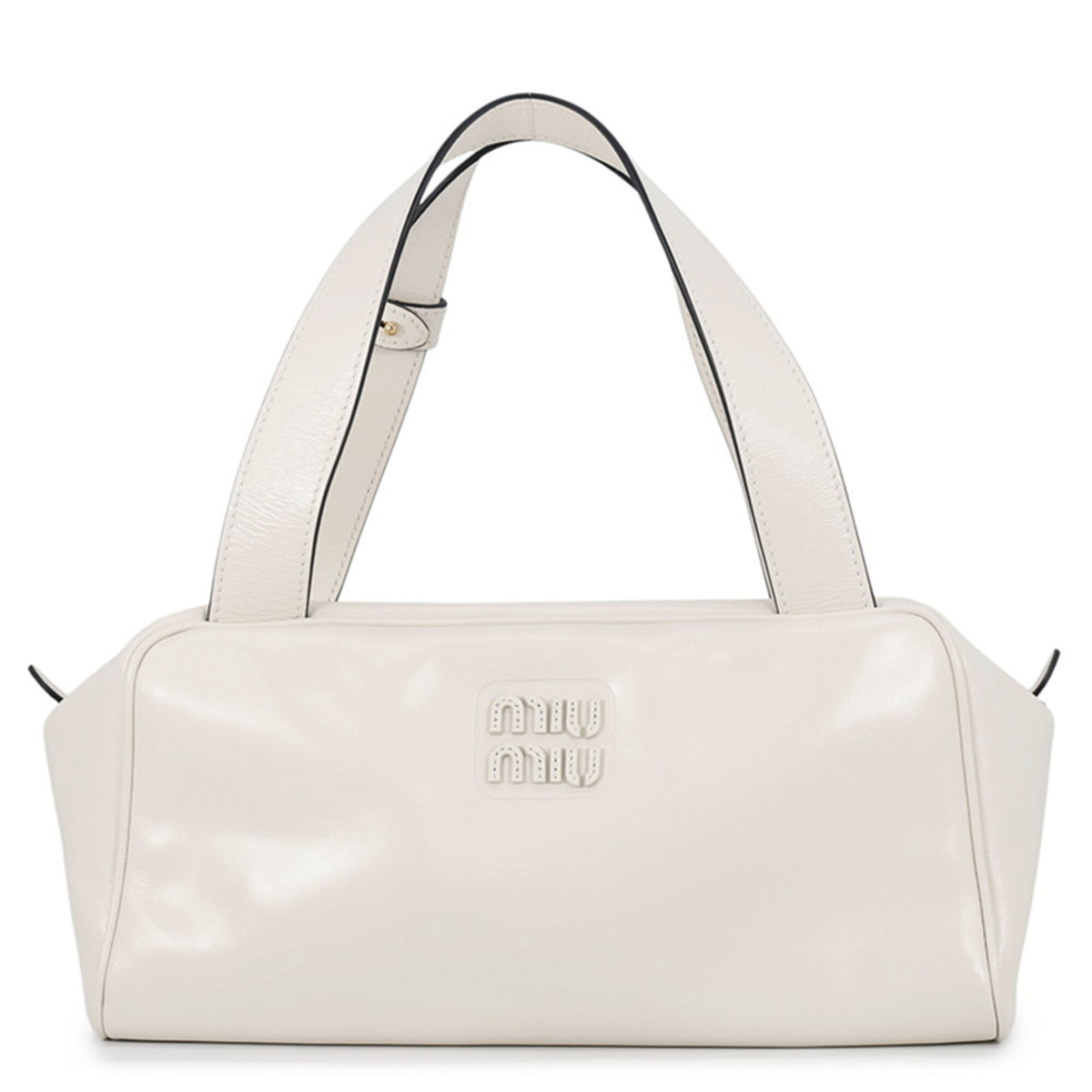 Miu Miu White Leather Handbag (Pre-Owned)