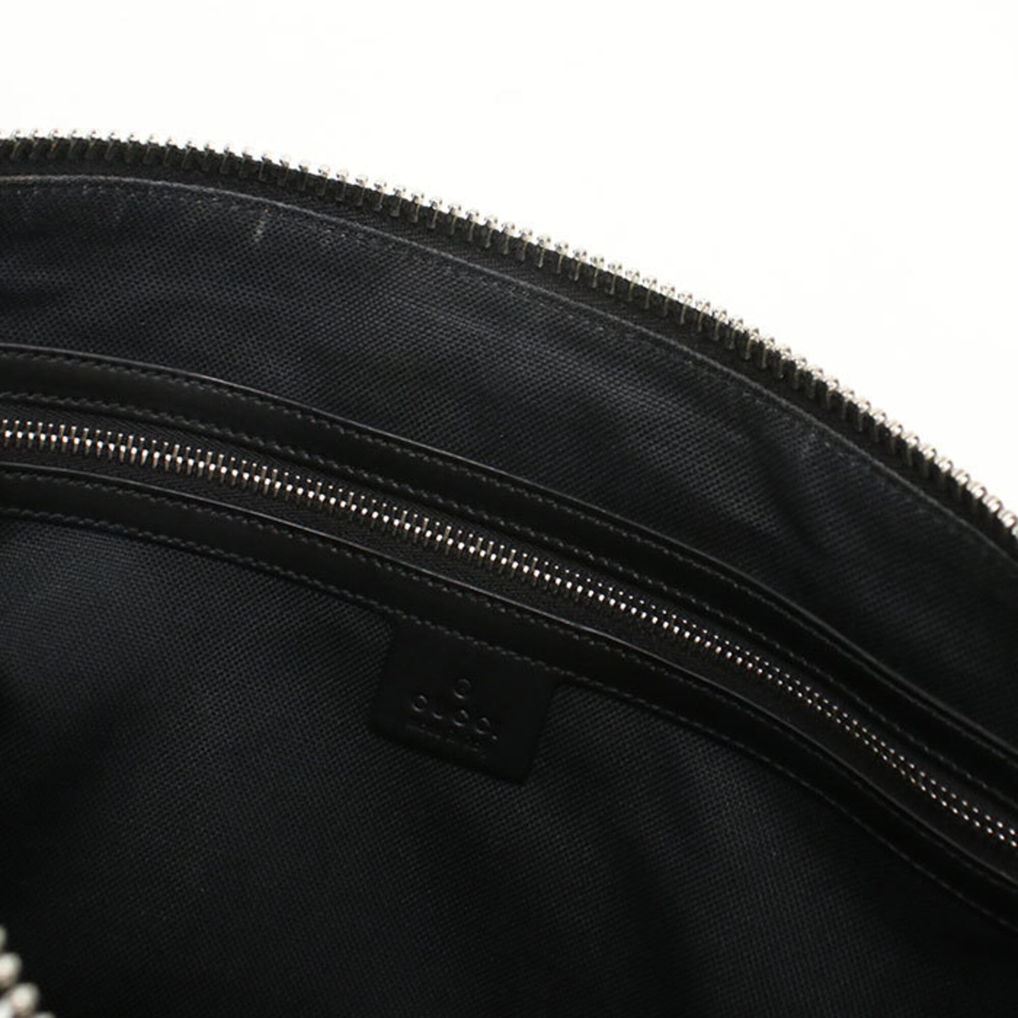 Gucci Black Pvc Leather Shoulder Bag (Pre-Owned)