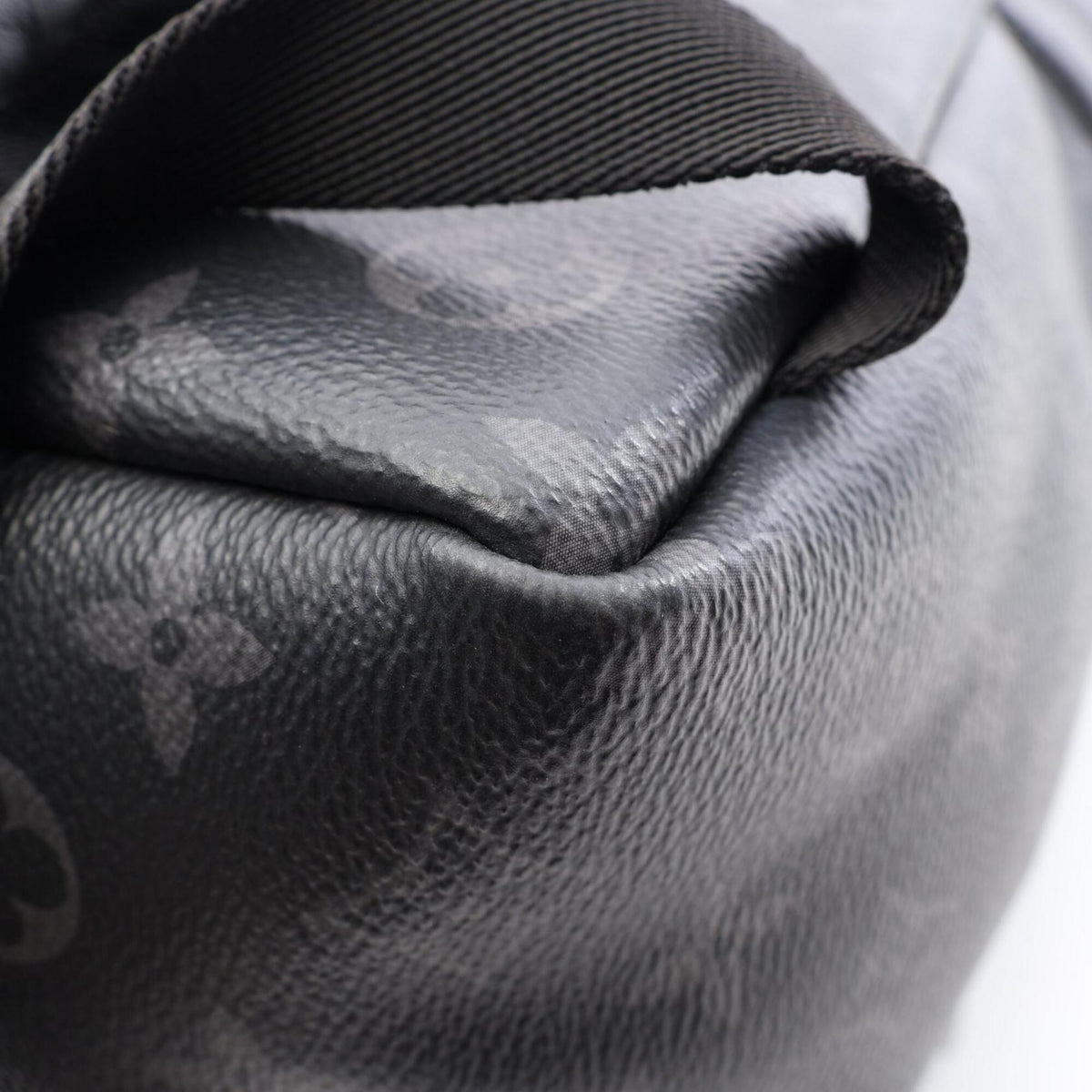 Louis Vuitton Black Monogram Eclipse Monogram Eclipse Leather Backpack (Pre-Owned)