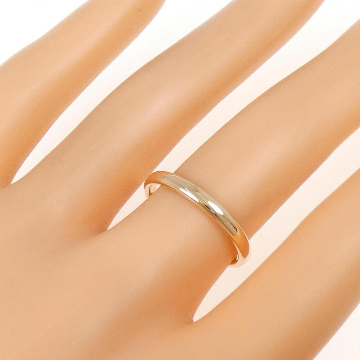 Tiffany Pink Gold (18K) Band Ring (Pre-Owned)