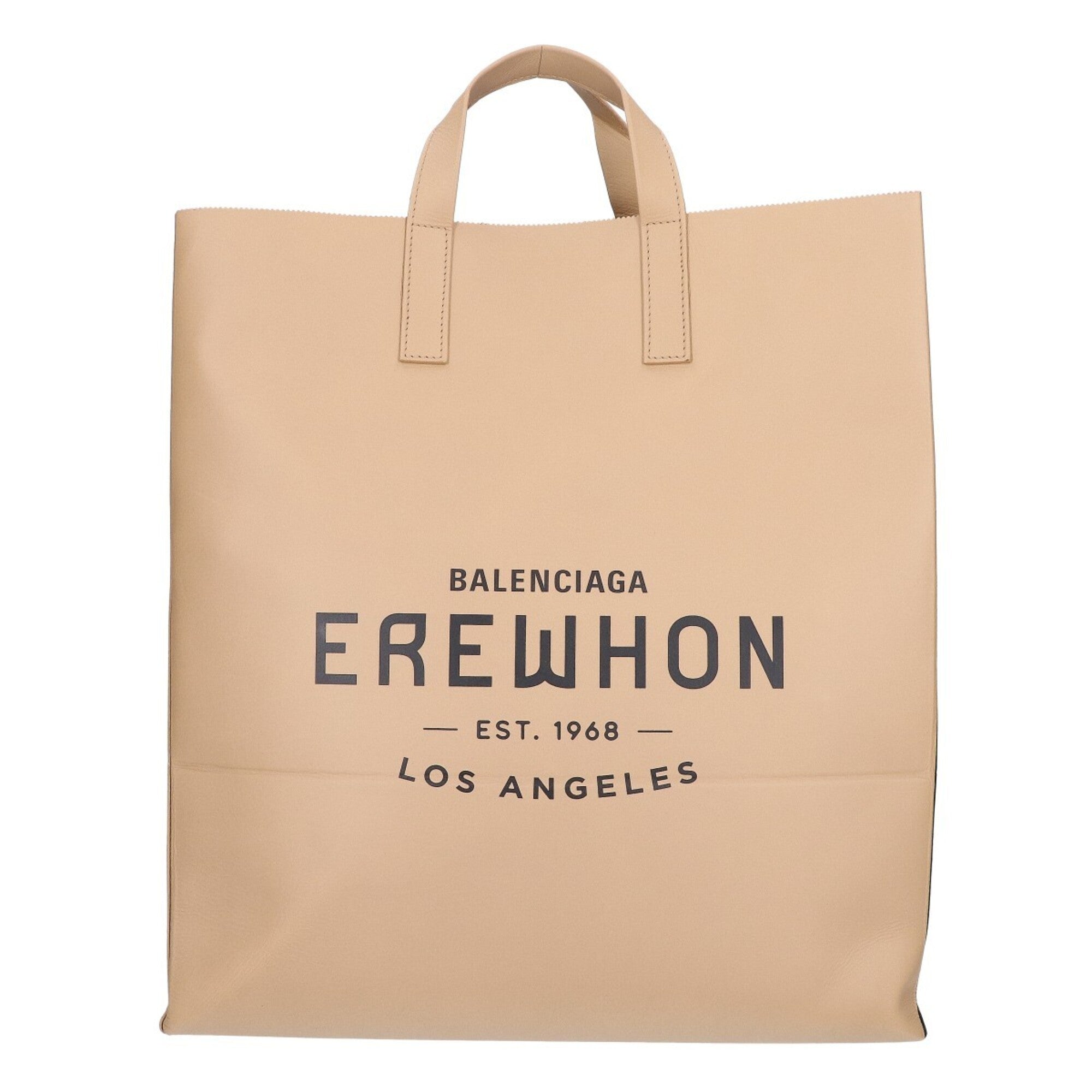 Balenciaga Beige Leather Tote Bag (Pre-Owned)