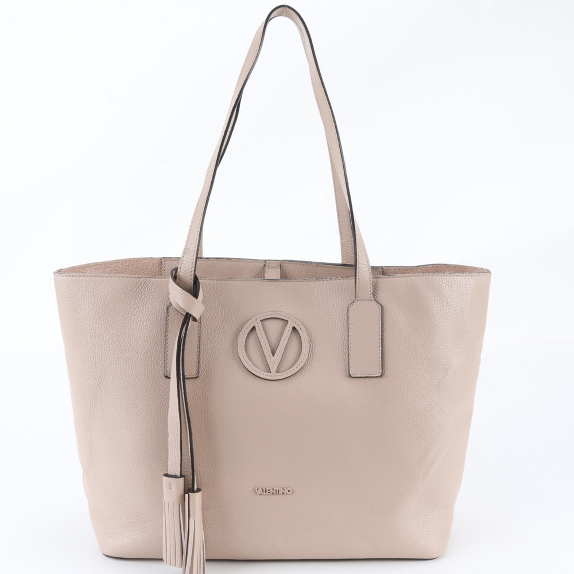 Valentino Baby Pink Leather Handbag Shoulder Bag Tote Bag (Pre-Owned)