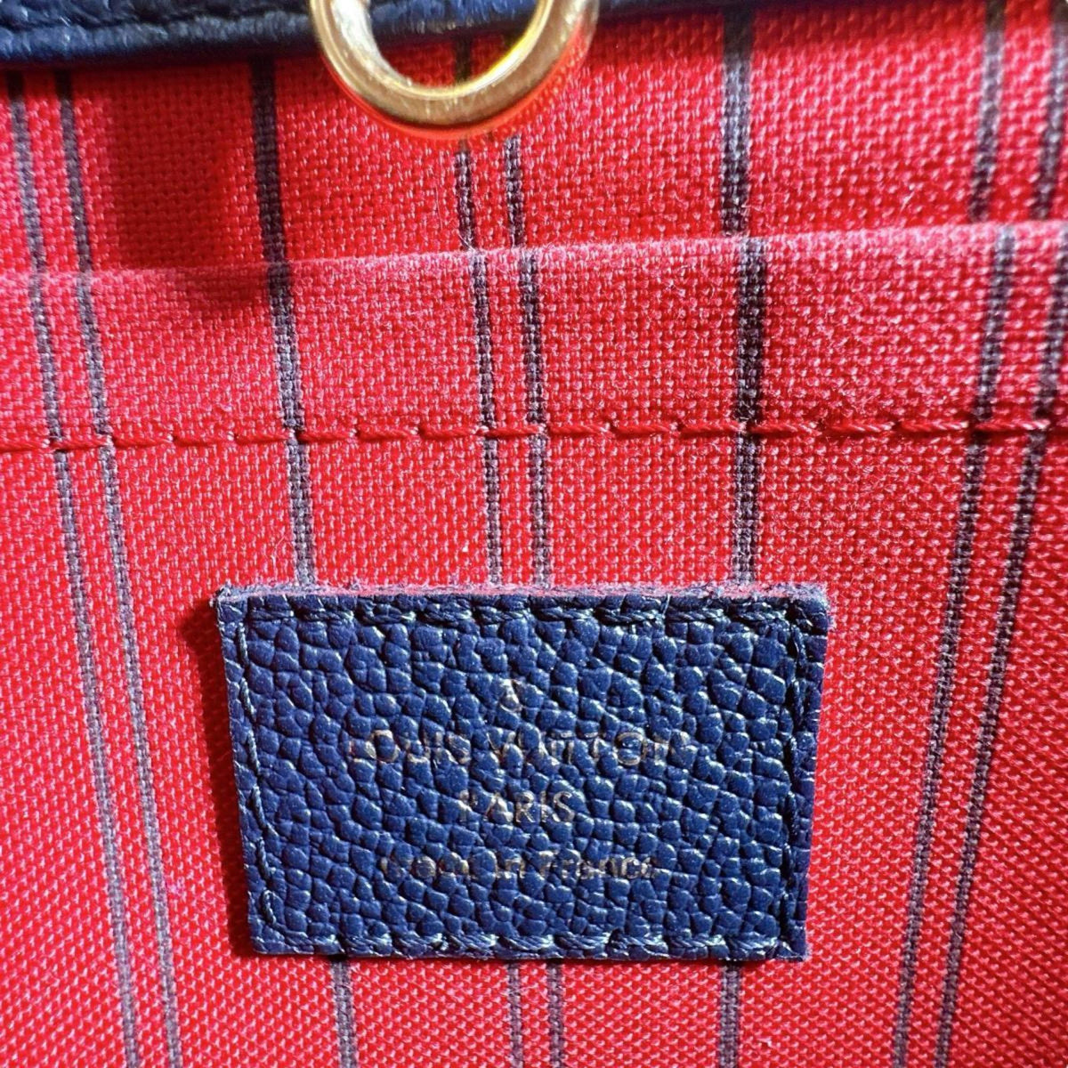 Louis Vuitton Marine Rouge Monogram Empreinte Shoulder Bag (Pre-Owned)