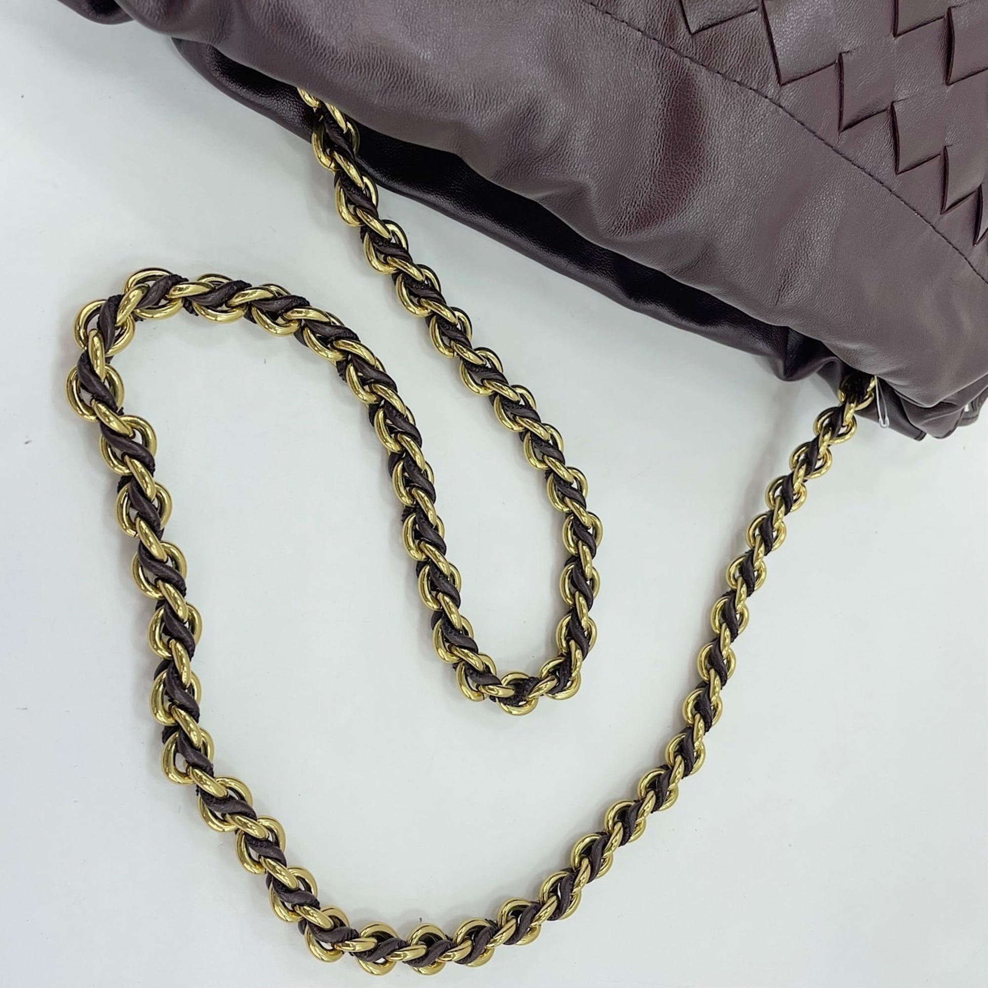 Bottega Veneta Brown Handbag Shoulder Bag (Pre-Owned)