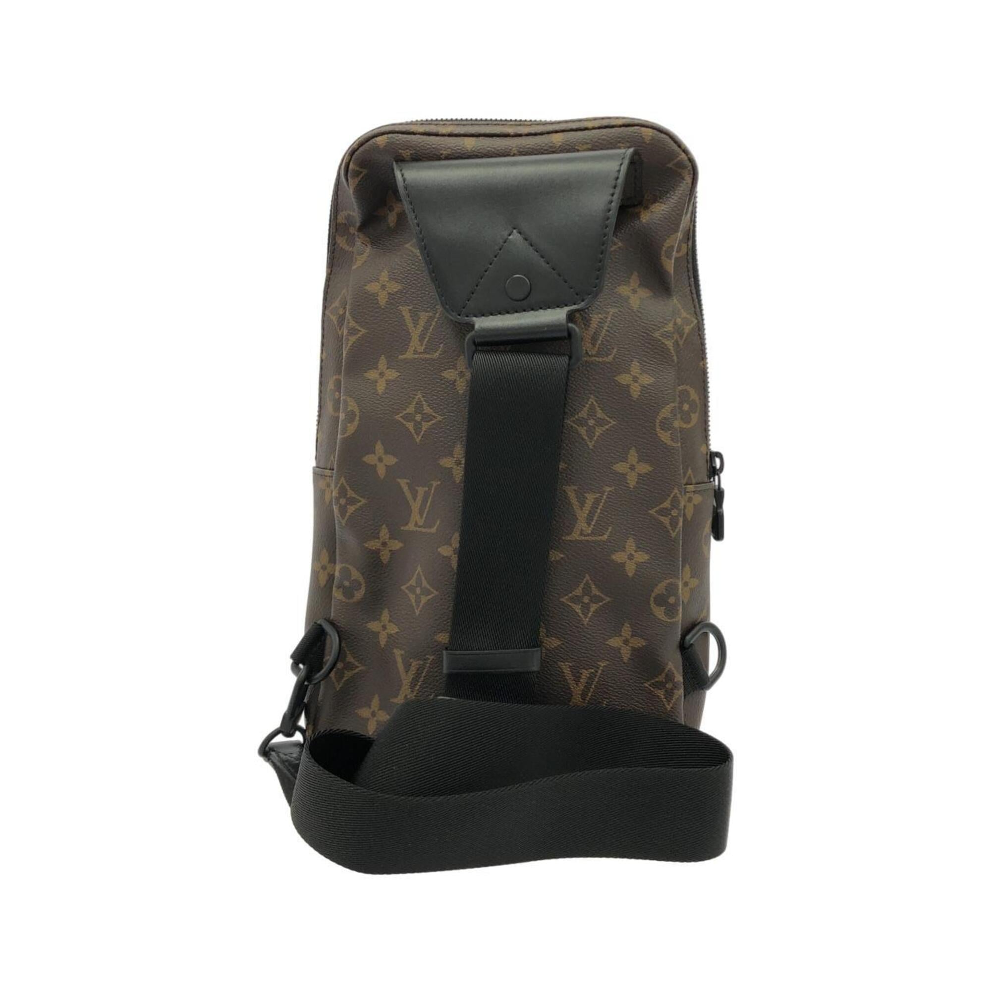 Louis Vuitton Marron Coated Canvas Shoulder Bag (Pre-Owned)