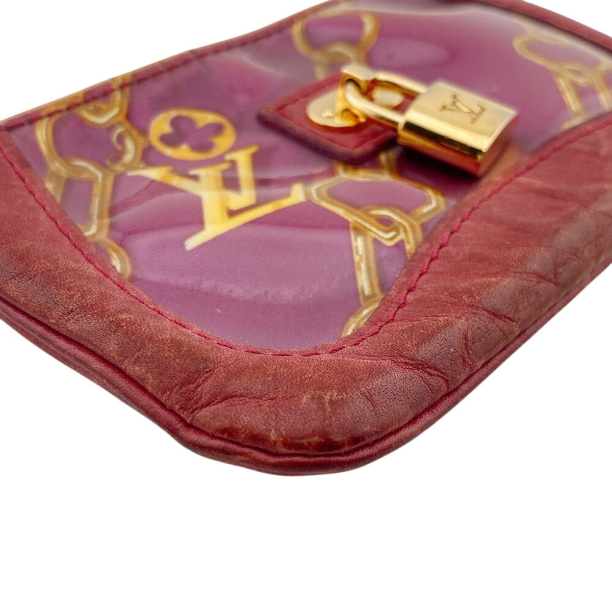 Louis Vuitton Monogram Charm Galle Monogram Pink Monogram Coin Purse/Coin Case (Pre-Owned)