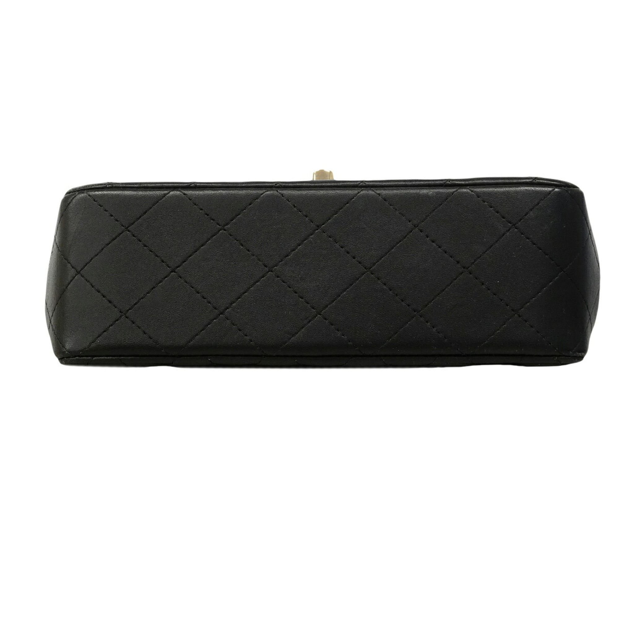 Chanel Black Leather Handbag (Pre-Owned)