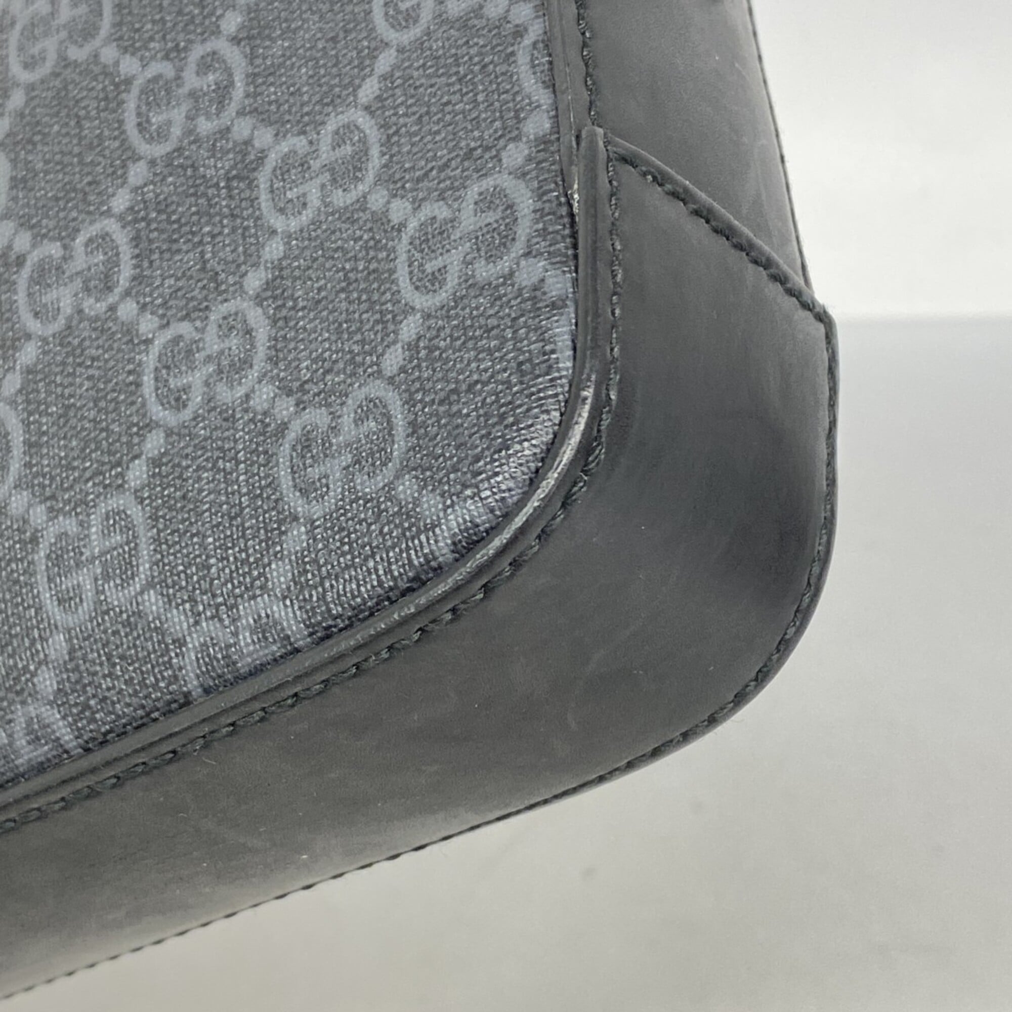 Gucci Black Pvc Clutch Bag (Pre-Owned)