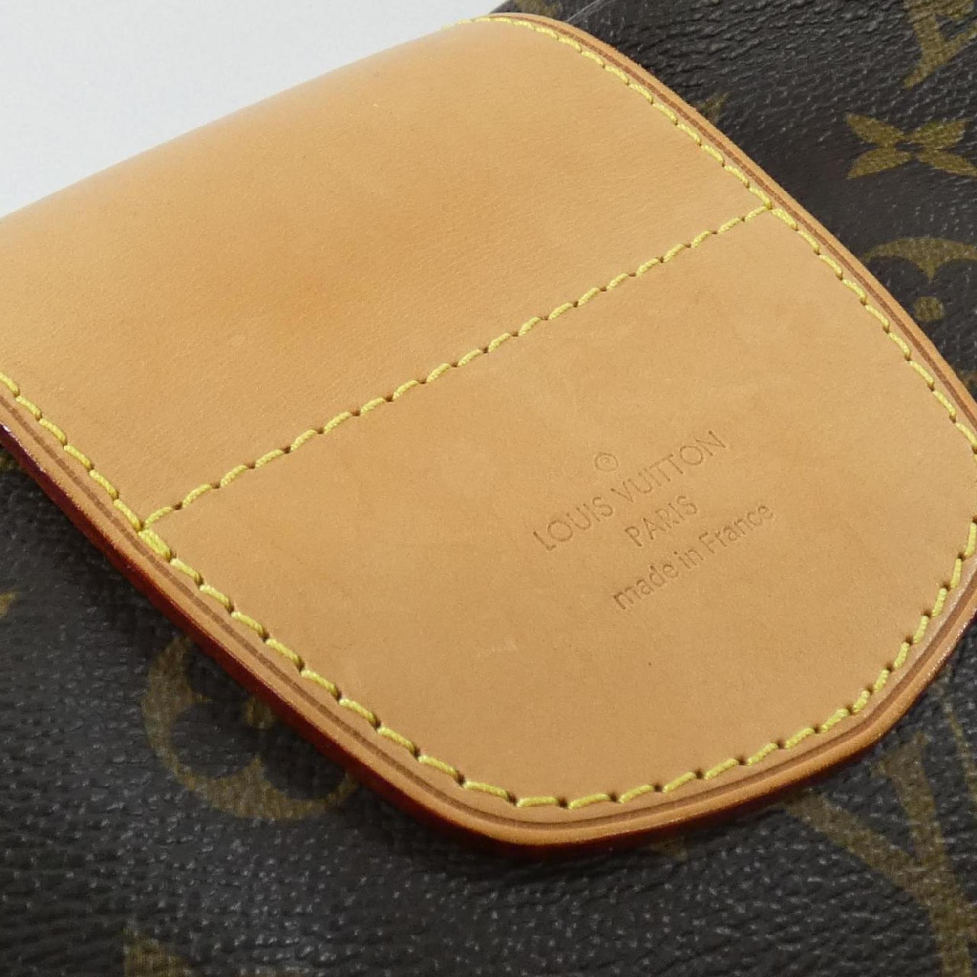 Louis Vuitton Brown Coated Canvas Shoulder Bag (Pre-Owned)