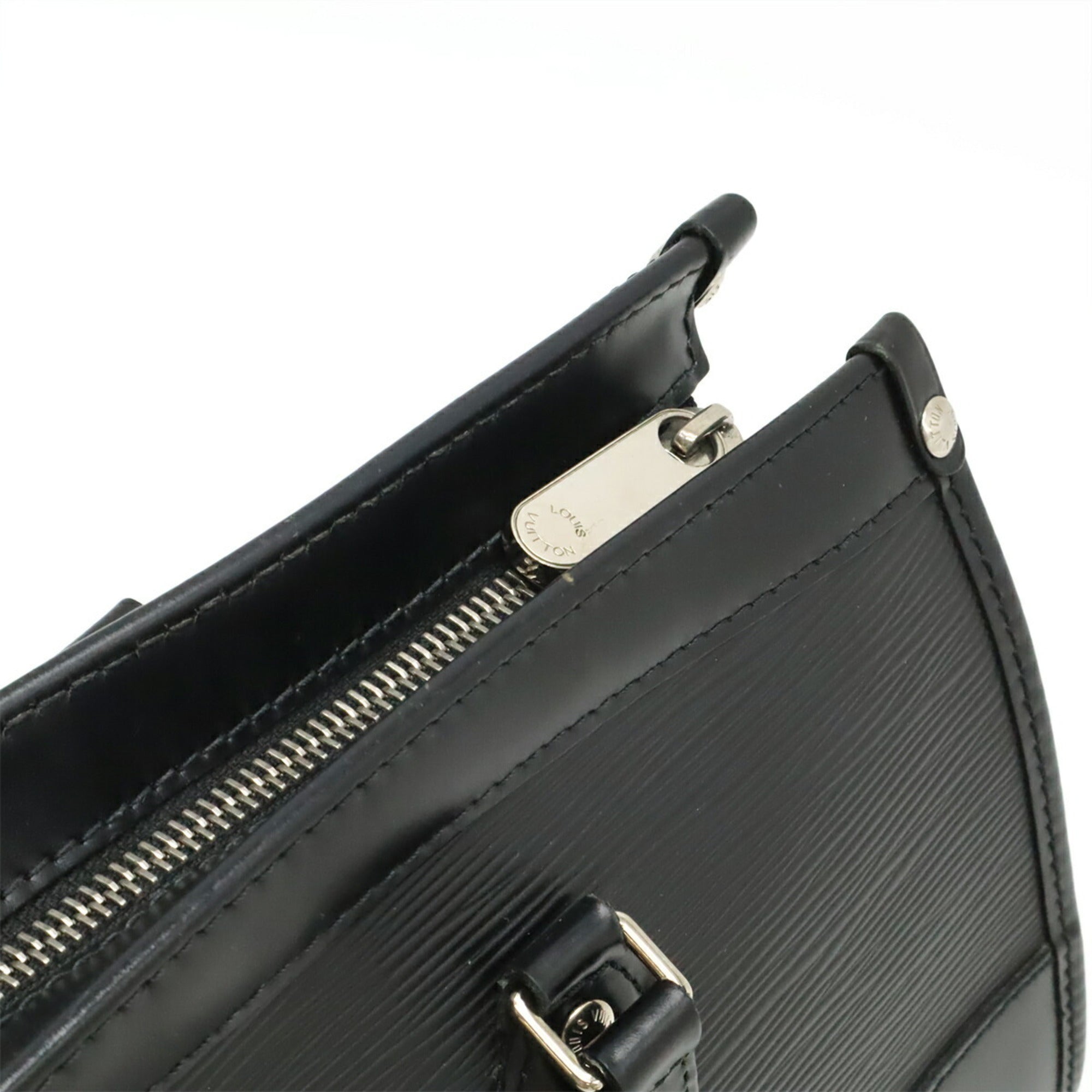 Louis Vuitton Noir Epi Leather Shoulder Bag (Pre-Owned)