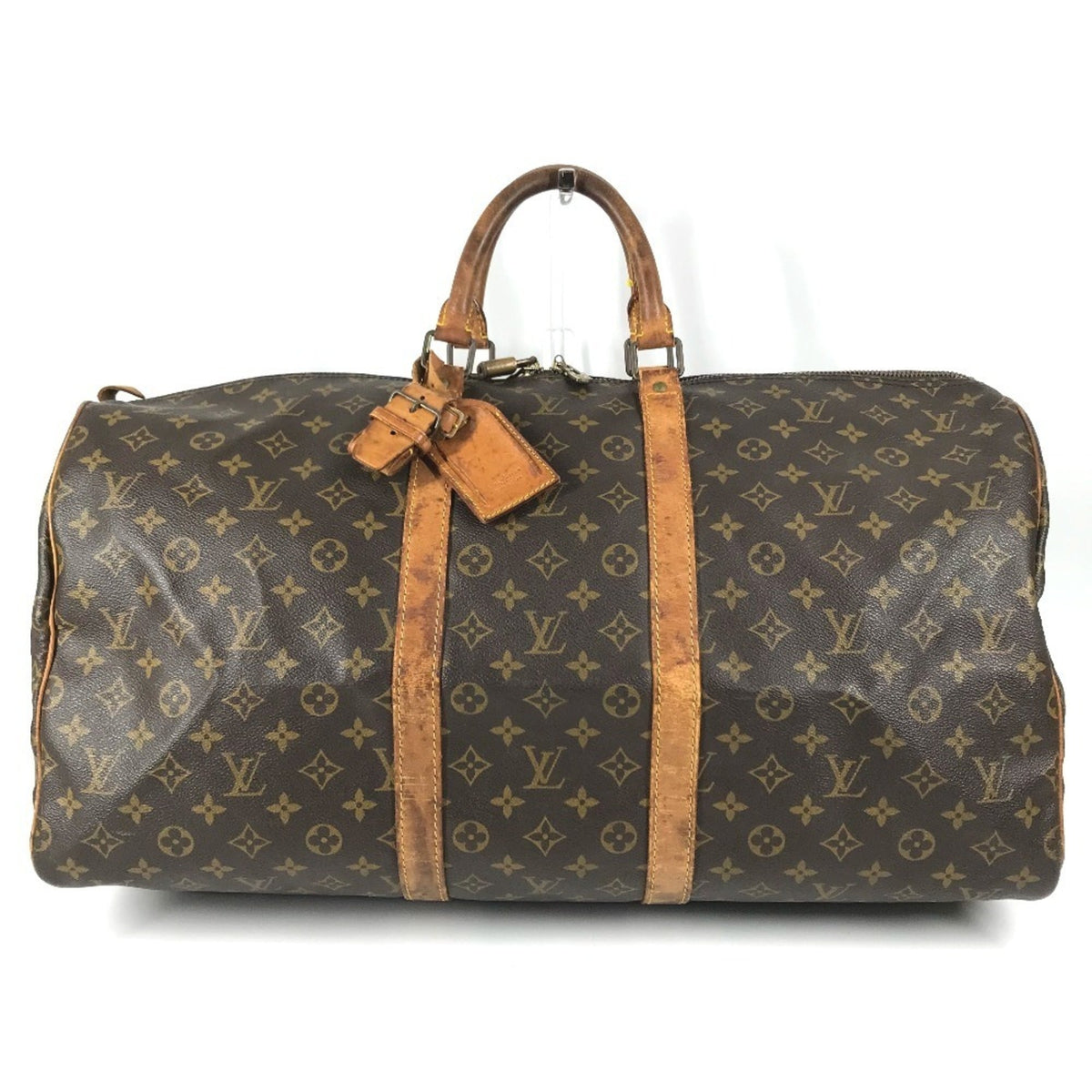 Louis Vuitton Brown Monogram Canvas Boston Bag Handbag (Pre-Owned)