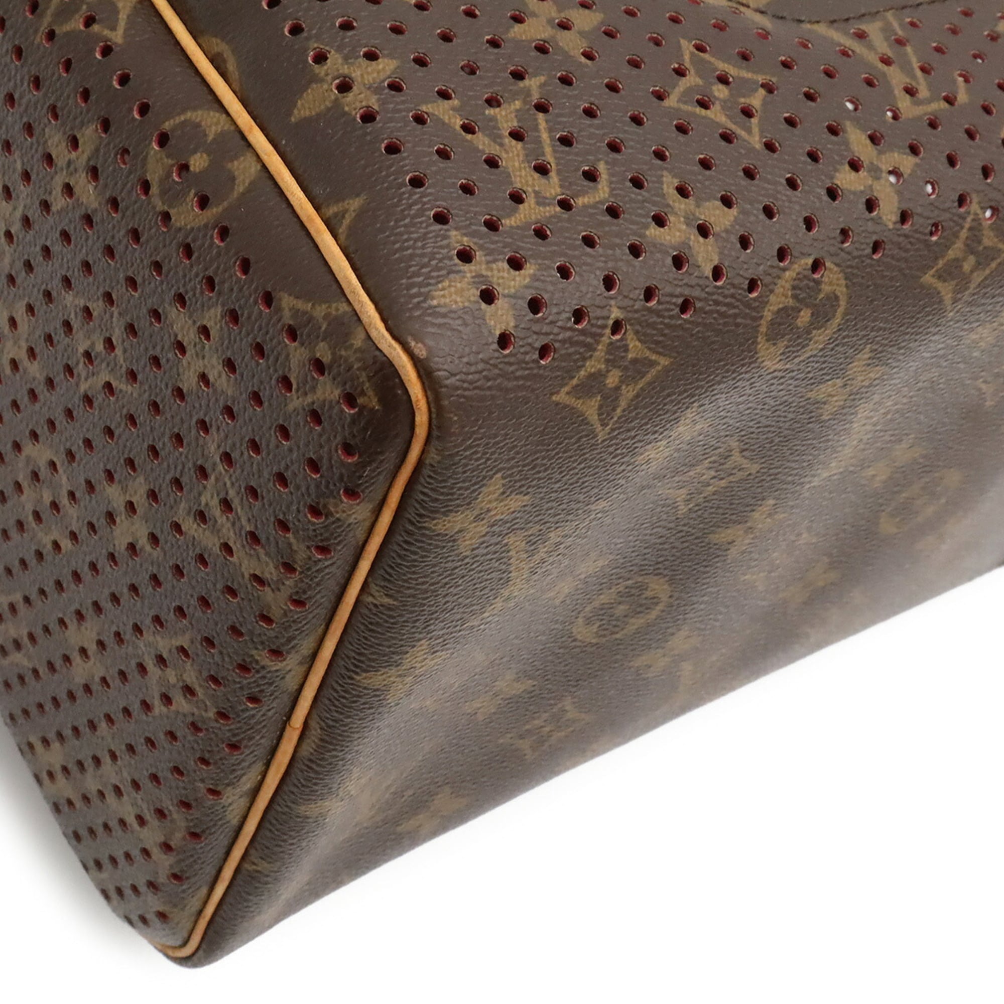 Louis Vuitton Fuchsia Fuchsia Pink Monogram Monogram Perforated Handbag (Pre-Owned)