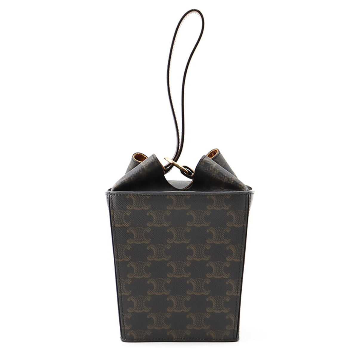 Celine Camel Pvc Leather Handbag (Pre-Owned)