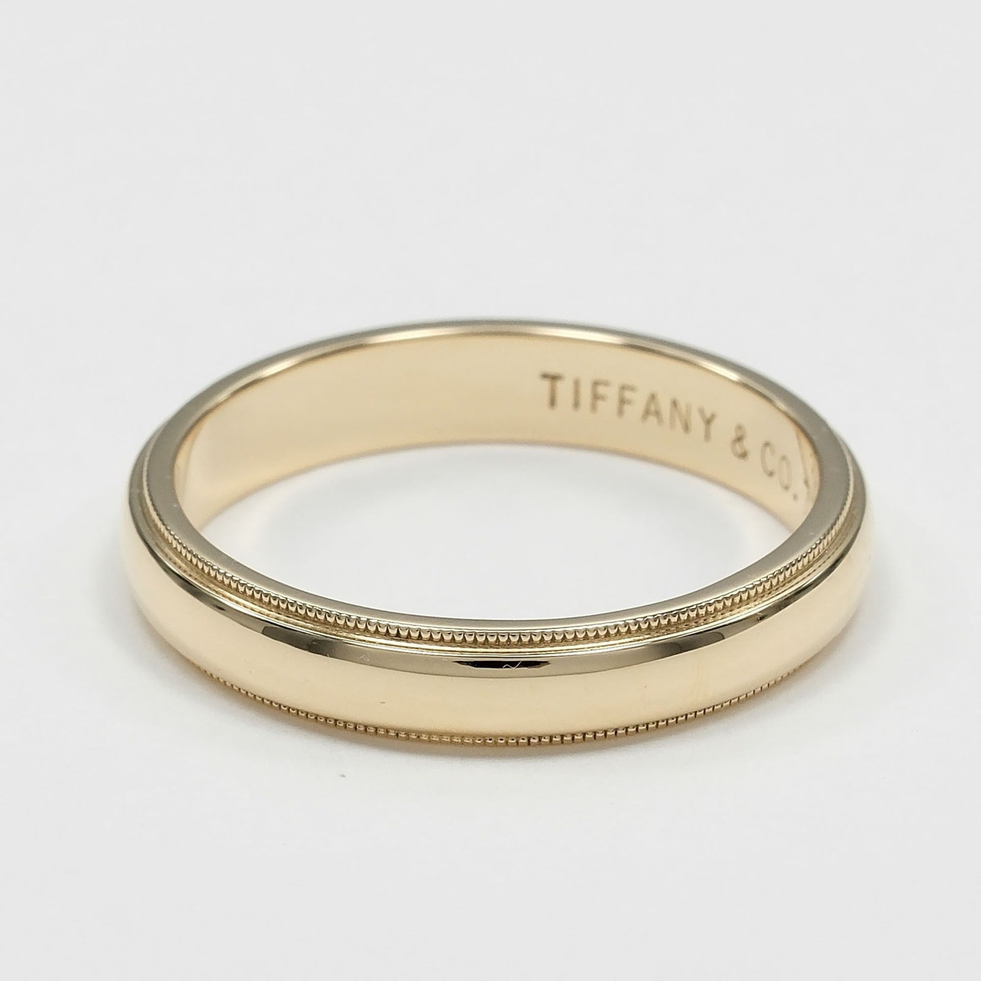 Tiffany Yellow Gold (18K) Band Ring (Pre-Owned)