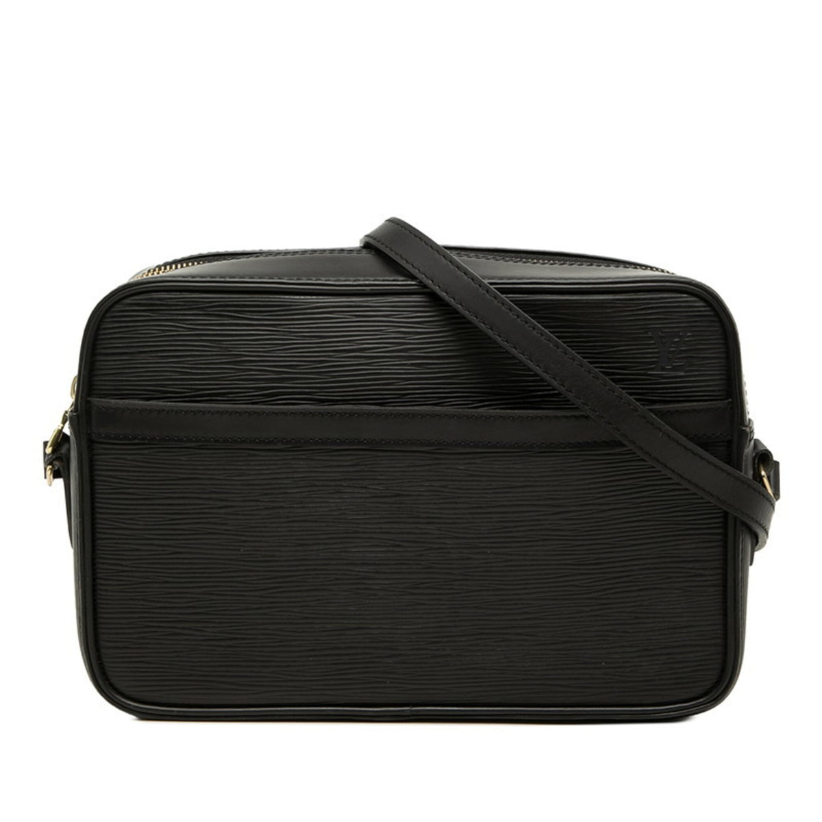 Louis Vuitton Epi Black Noir Leather Shoulder Bag (Pre-Owned)