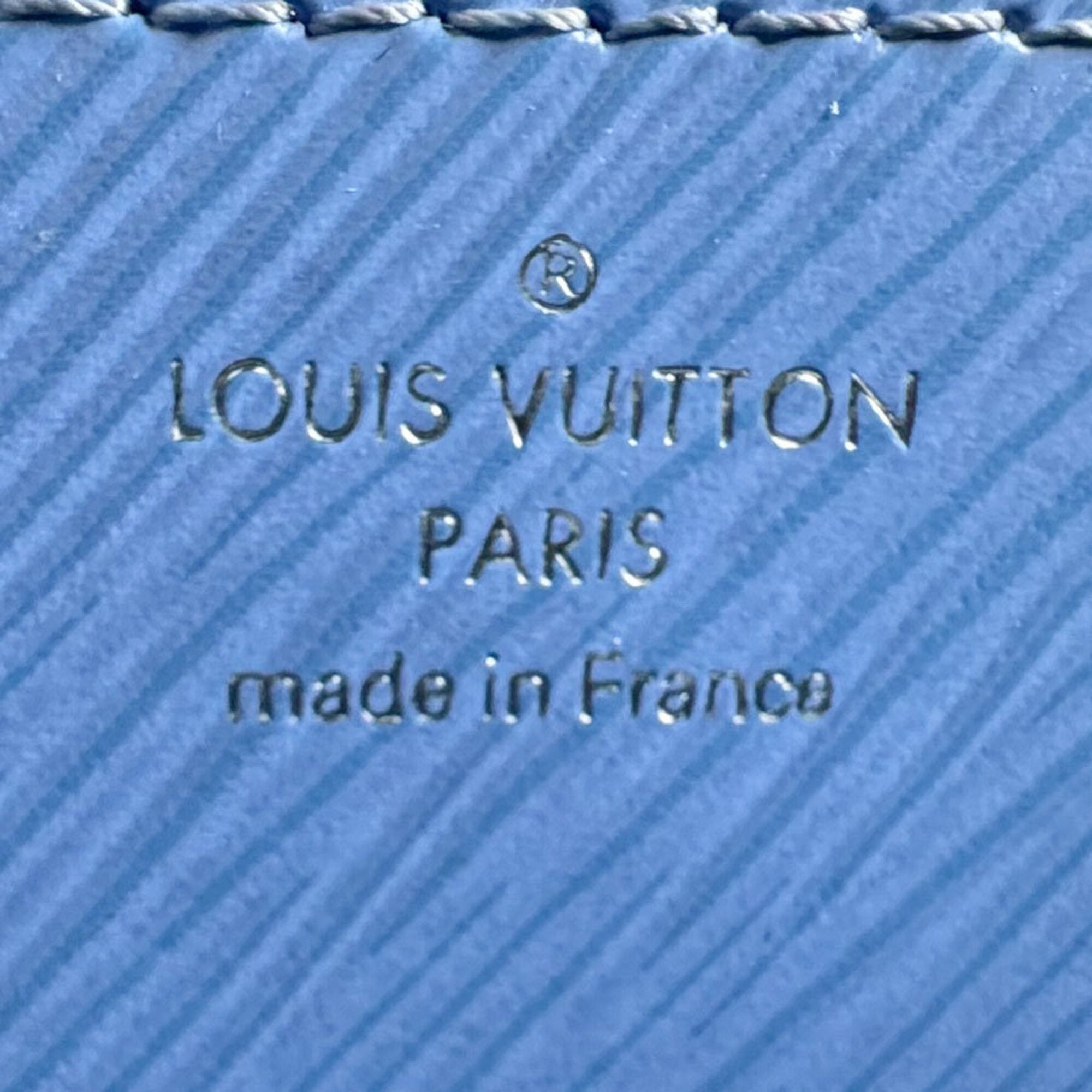 Louis Vuitton Blue Epi Leather Shoulder Bag (Pre-Owned)