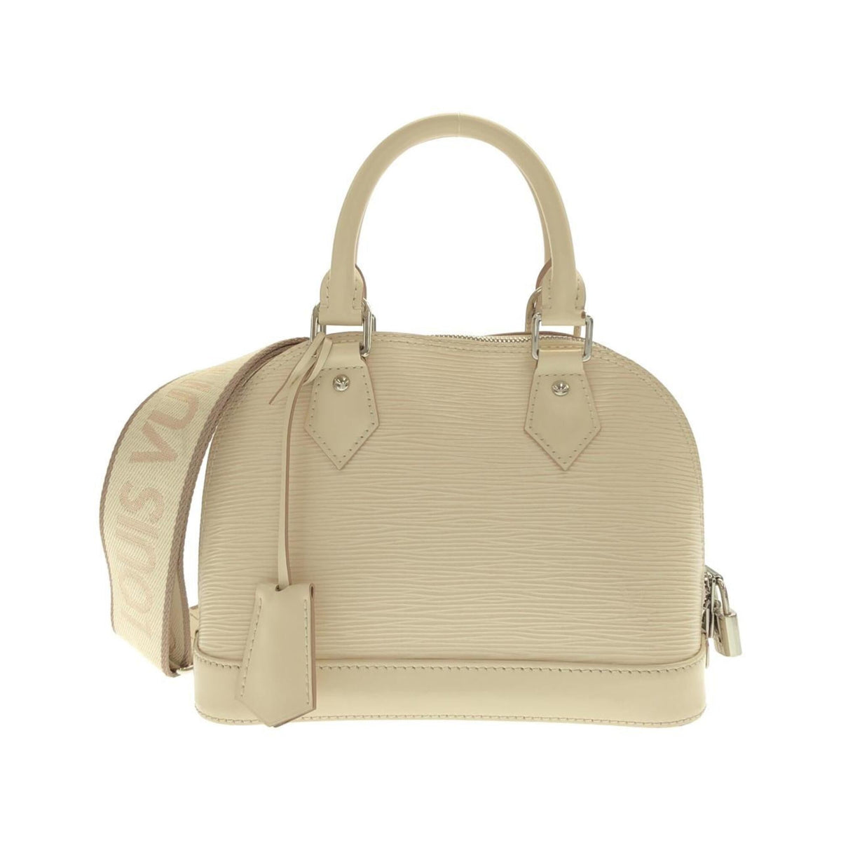 Louis Vuitton Beige Leather Handbag (Pre-Owned)
