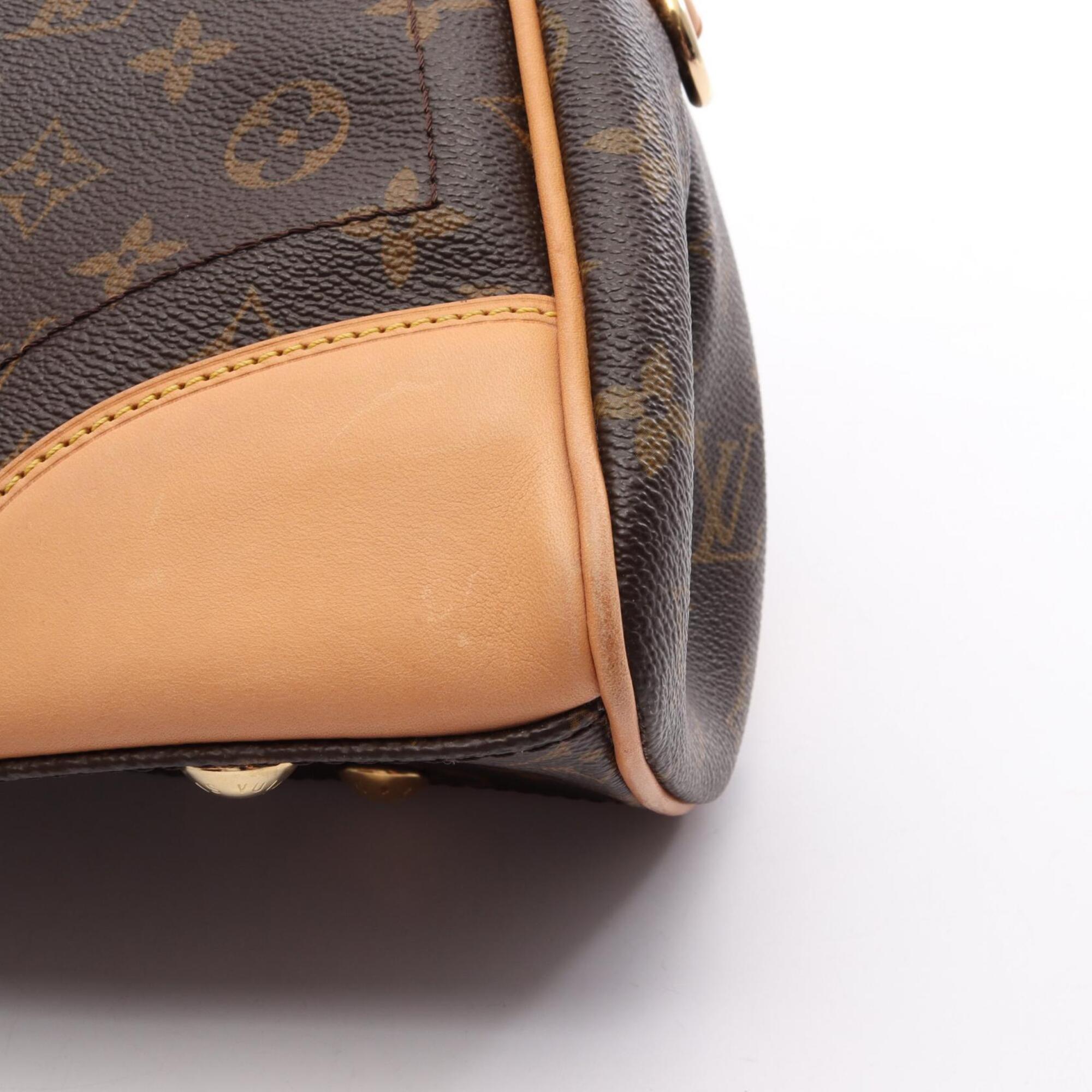 Louis Vuitton Brown Monogram Monogram Handbag Shoulder Bag (Pre-Owned)