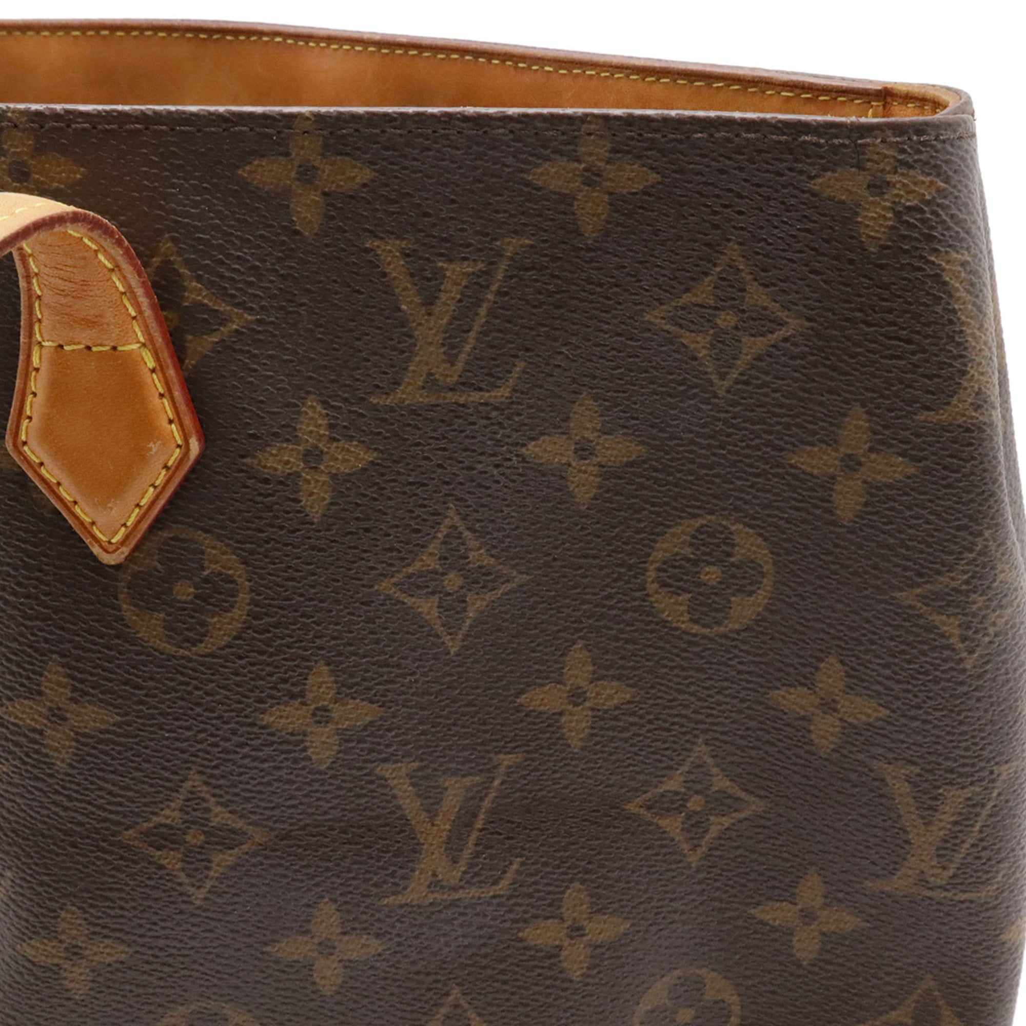 Louis Vuitton Brown Monogram Canvas Pvc Coated Canvas Shoulder Bag Tote Bag (Pre-Owned)
