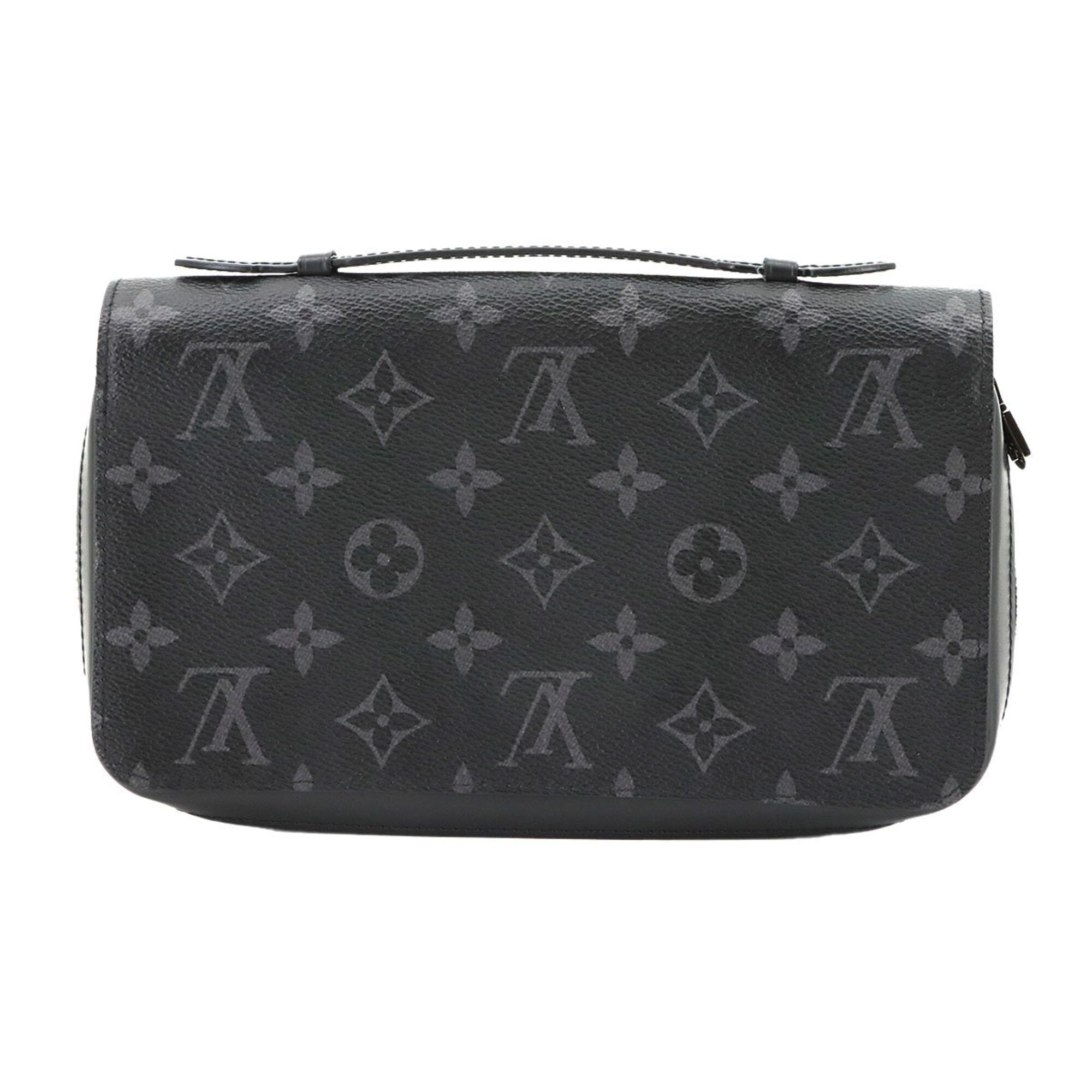 Louis Vuitton Monogram Eclipse Black Monogram Eclipse Monogram Eclipse Wallet (Bi-Fold) (Pre-Owned)