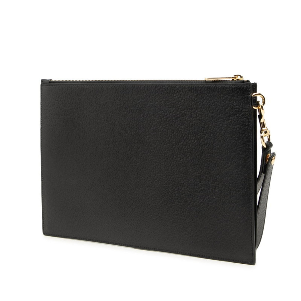 Gucci Black Leather Clutch Bag (Pre-Owned)