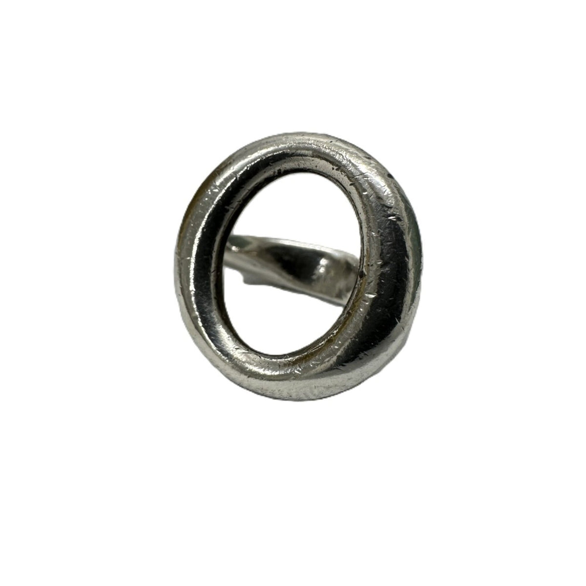 Tiffany Silver Silver Band Ring (Pre-Owned)