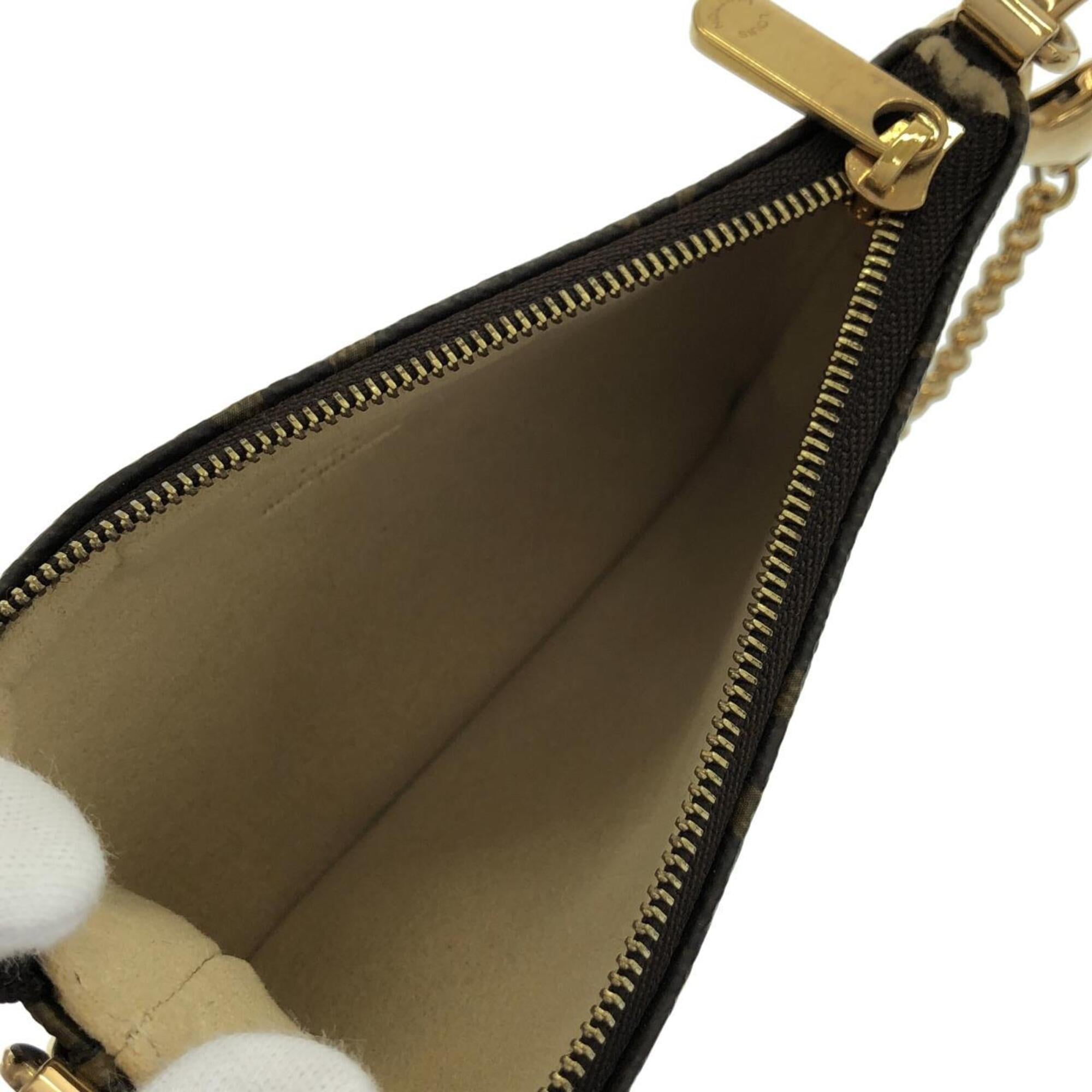 Louis Vuitton Brown Coated Canvas Pochette Pouch (Pre-Owned)