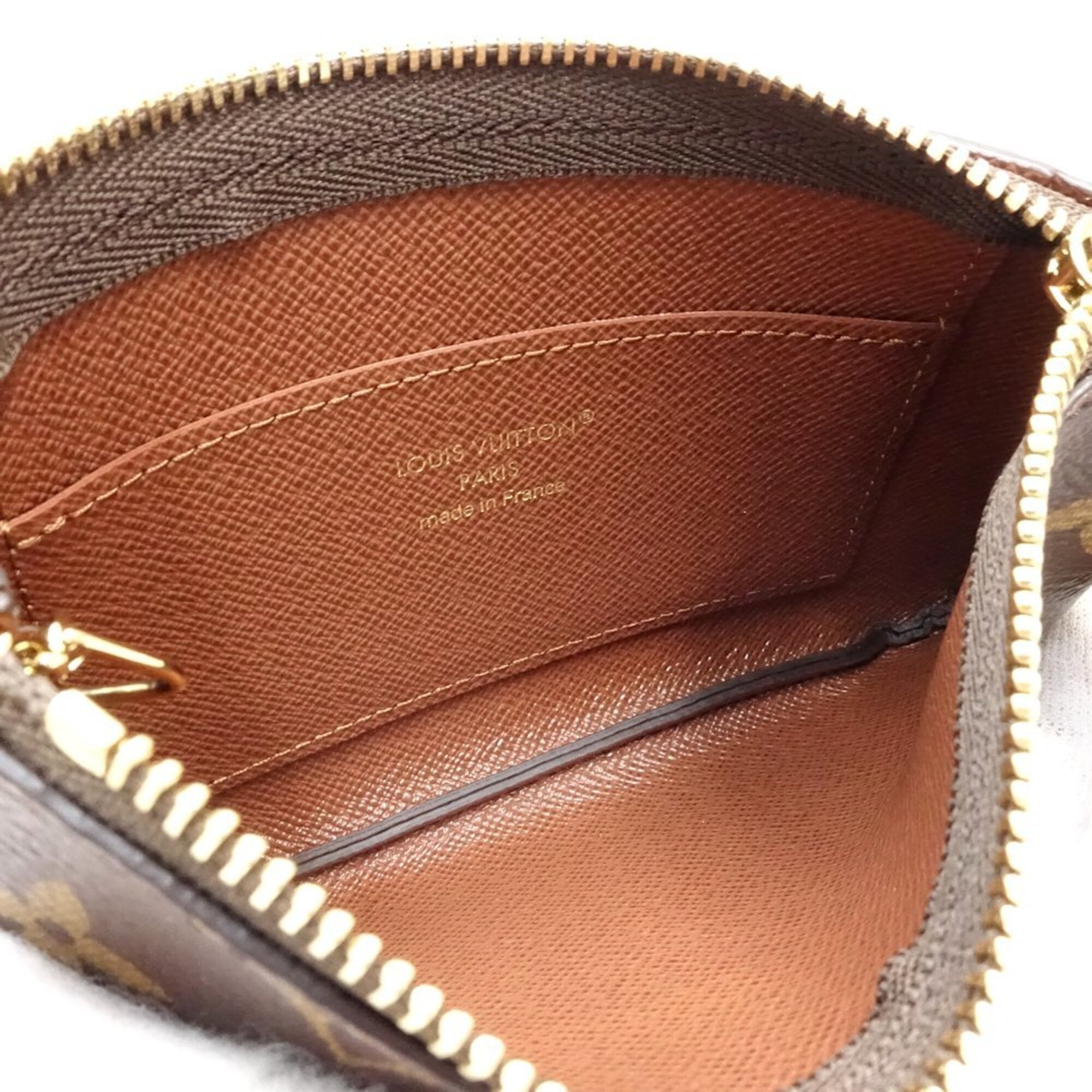 Louis Vuitton Brown Monogram Monogram Coin Purse/Coin Case (Pre-Owned)