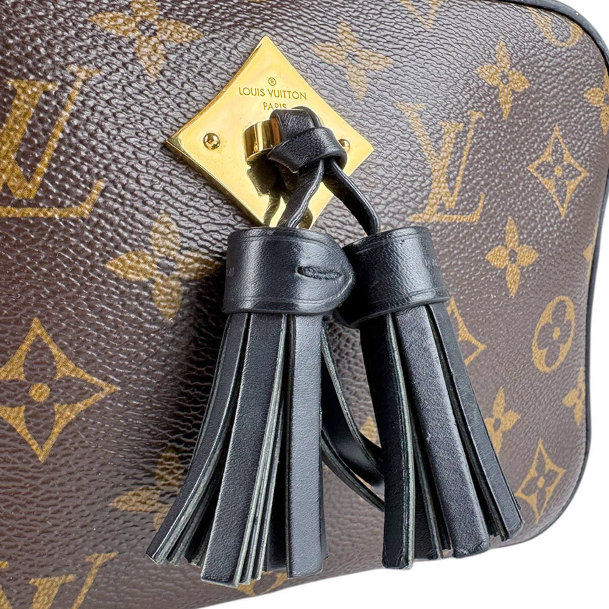 Louis Vuitton Black Brown Monogram Monogram Shoulder Bag (Pre-Owned)