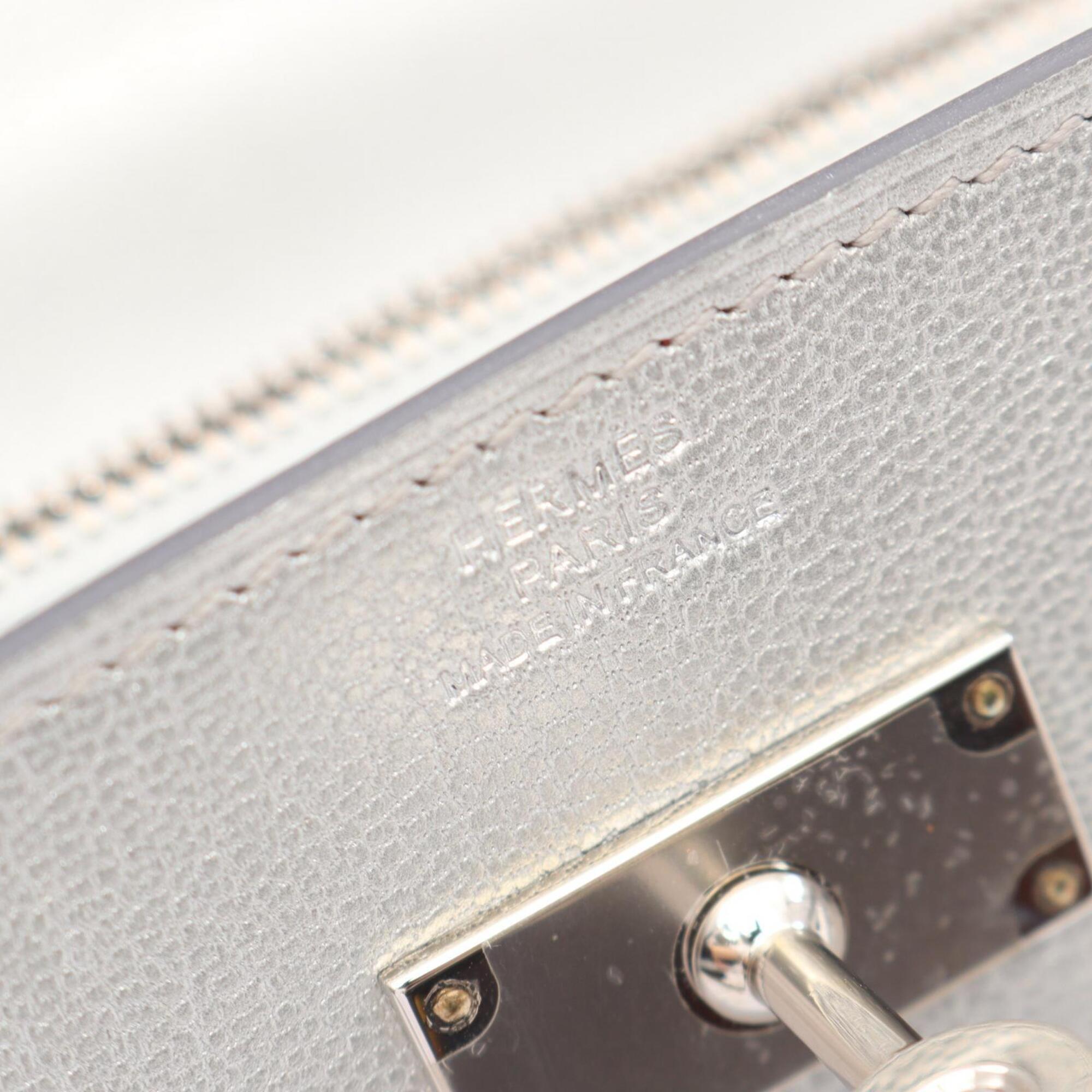 Hermes Argent Silver Handbag Shoulder Bag (Pre-Owned)