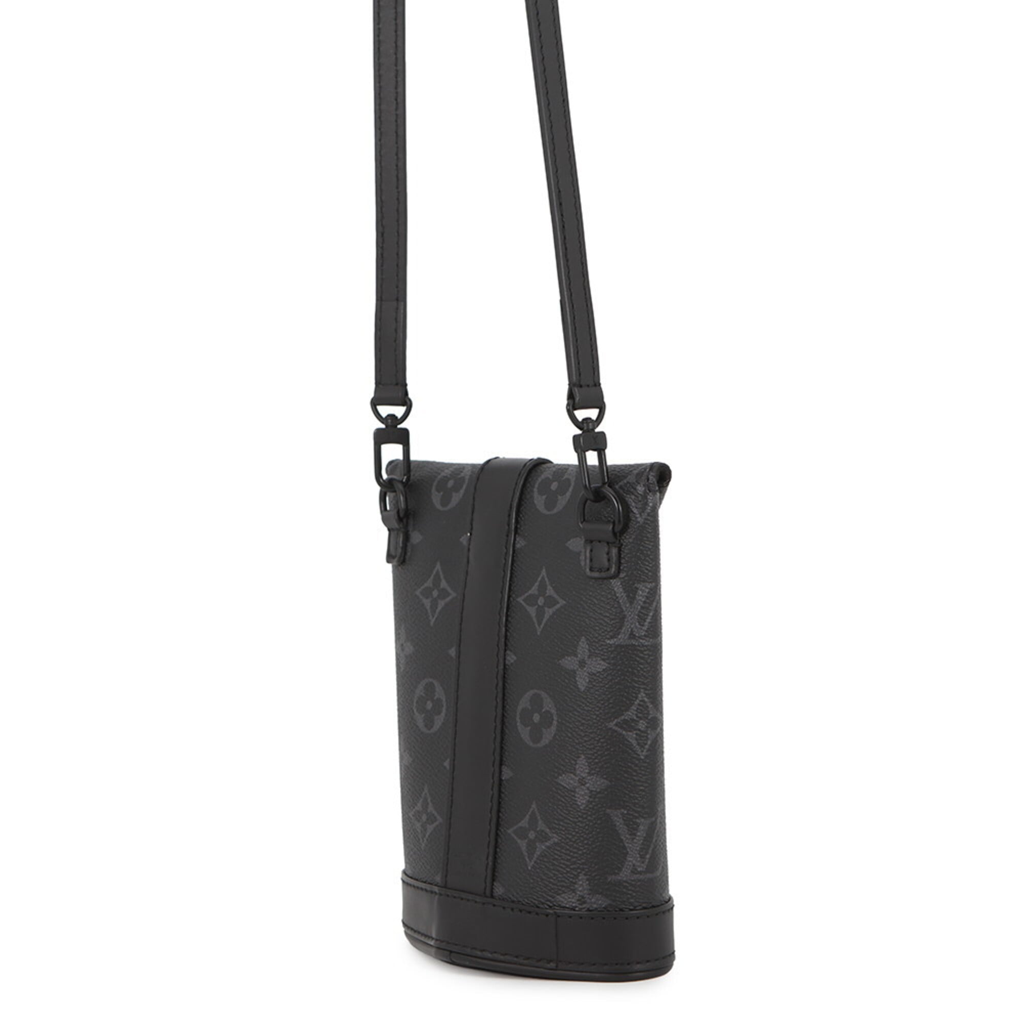 Louis Vuitton Monogram Eclipse Black Noir Monogram Eclipse Handbag Pouch Shoulder Bag (Pre-Owned)
