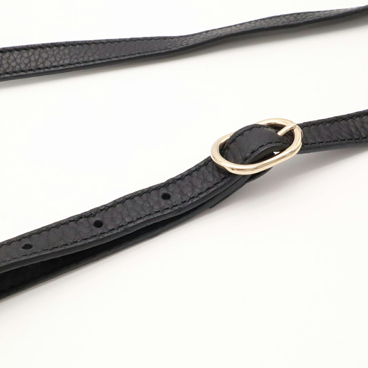Gucci Black Leather Bamboo Handbag Shoulder Bag (Pre-Owned)