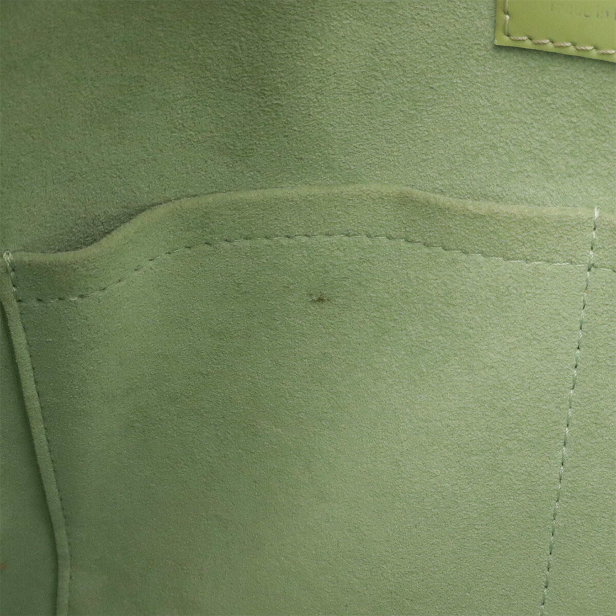 Louis Vuitton Green Epi Leather Handbag (Pre-Owned)