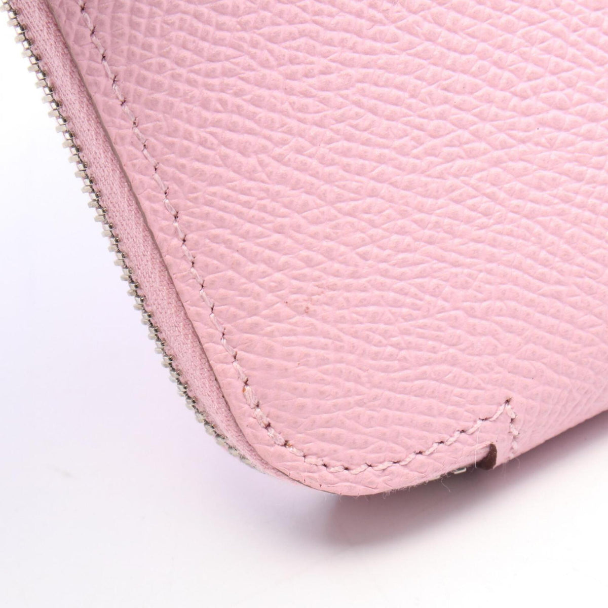 Hermes Pink Epsom Leather Long Wallet (Bi-Fold) (Pre-Owned)