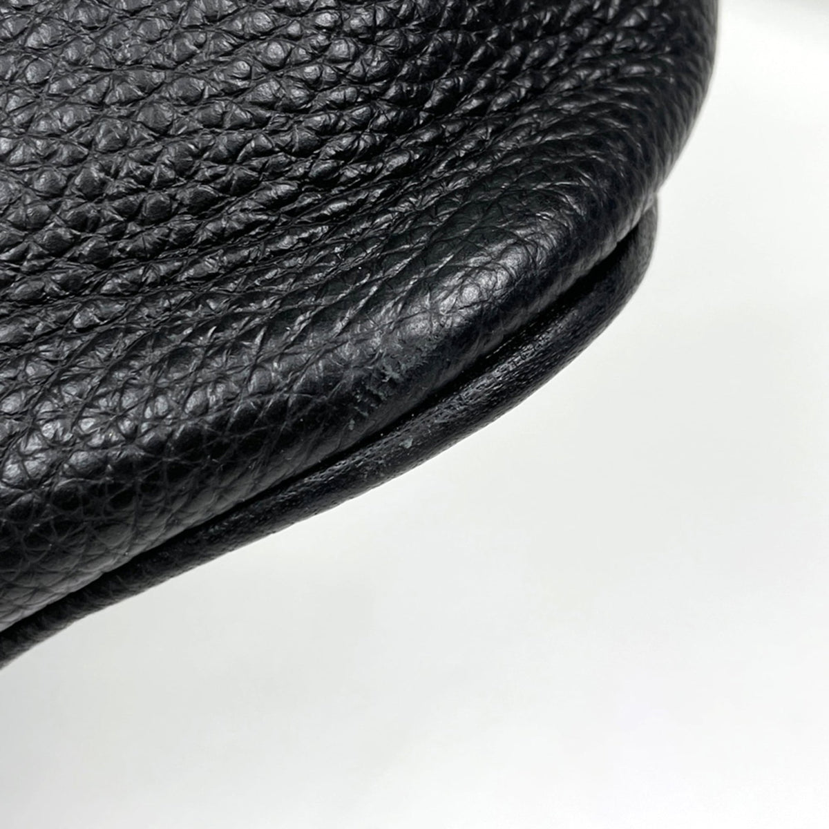 Coach Black Leather Tote Bag (Pre-Owned)