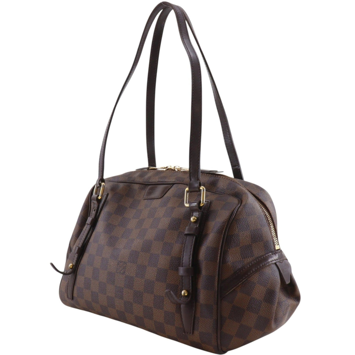 Louis Vuitton Damier Brown Damier Canvas Tote Bag (Pre-Owned)
